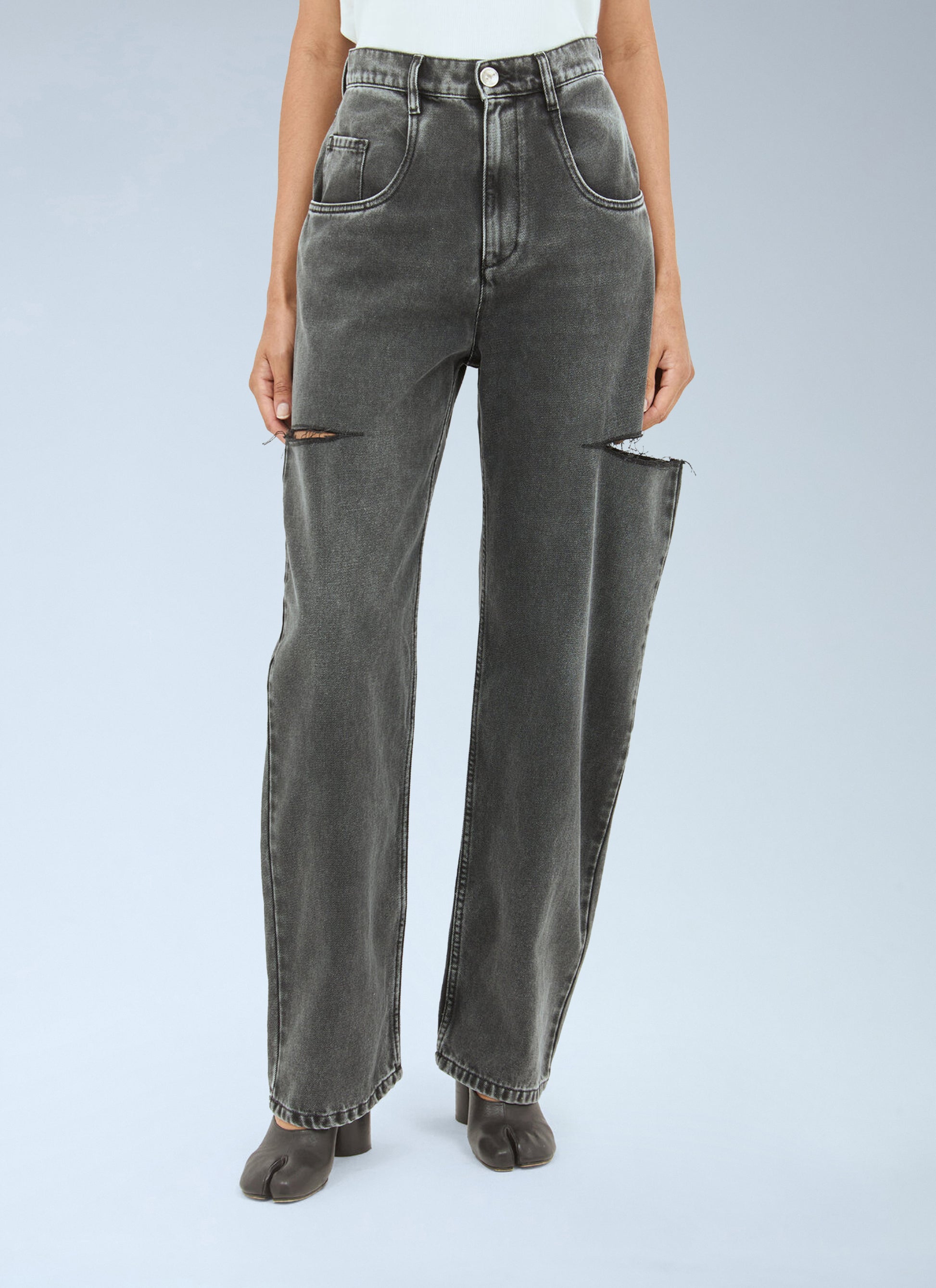 Maison Margiela Women Cut-Out Jeans MAISON MARGIELA