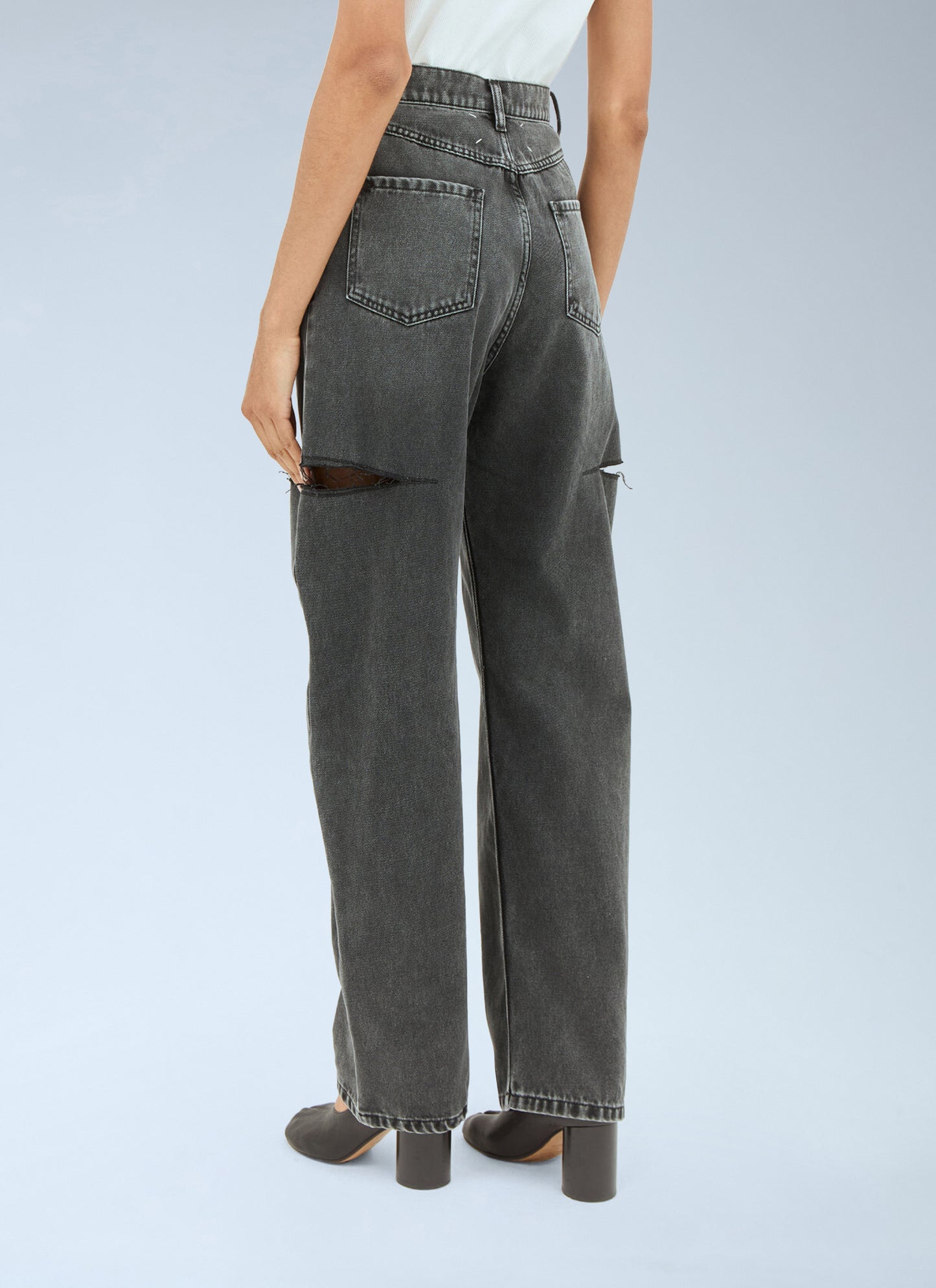 Maison Margiela Women Cut-Out Jeans MAISON MARGIELA