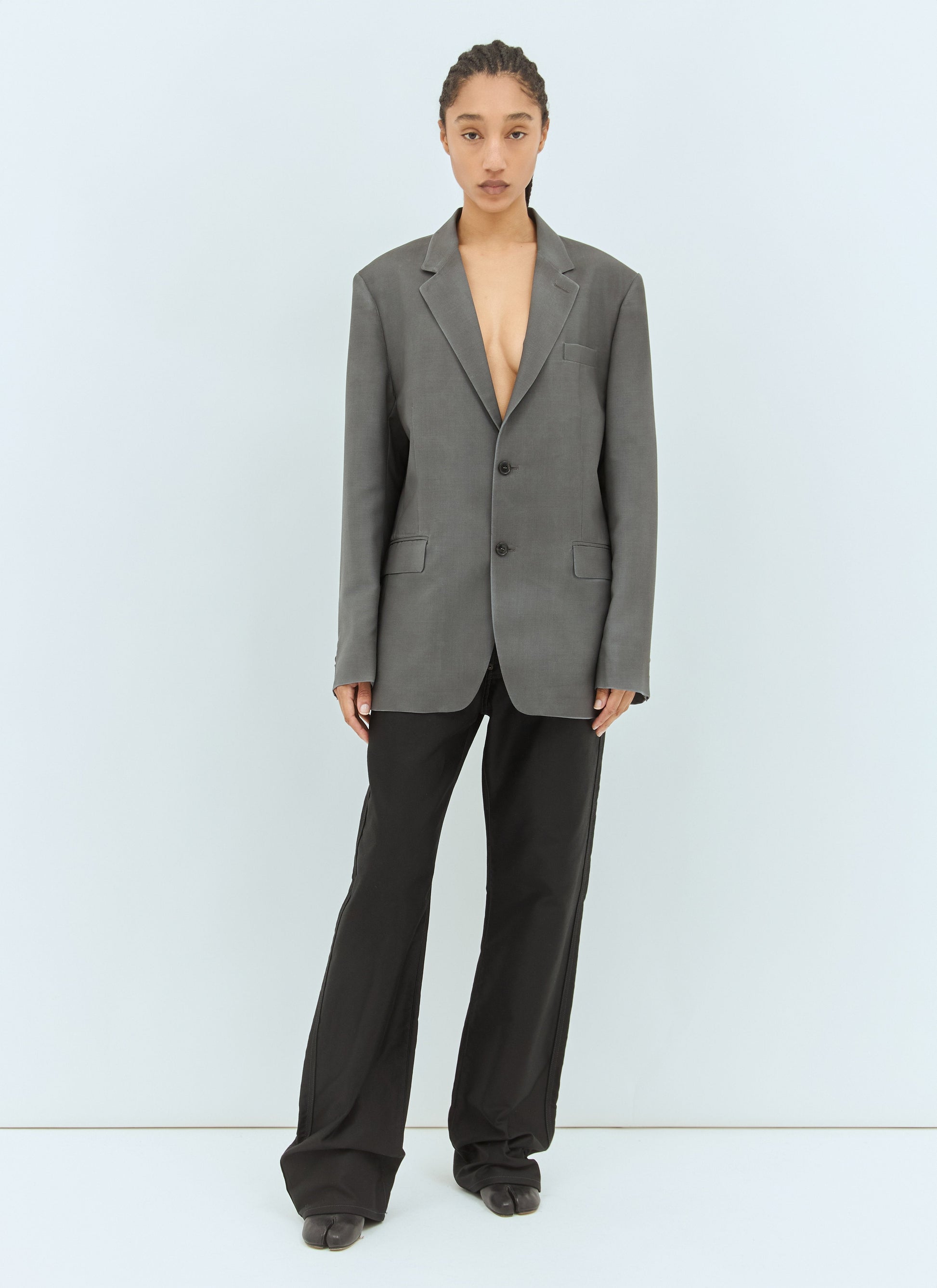 Maison Margiela Women Straight-Leg Coated Jeans MAISON MARGIELA