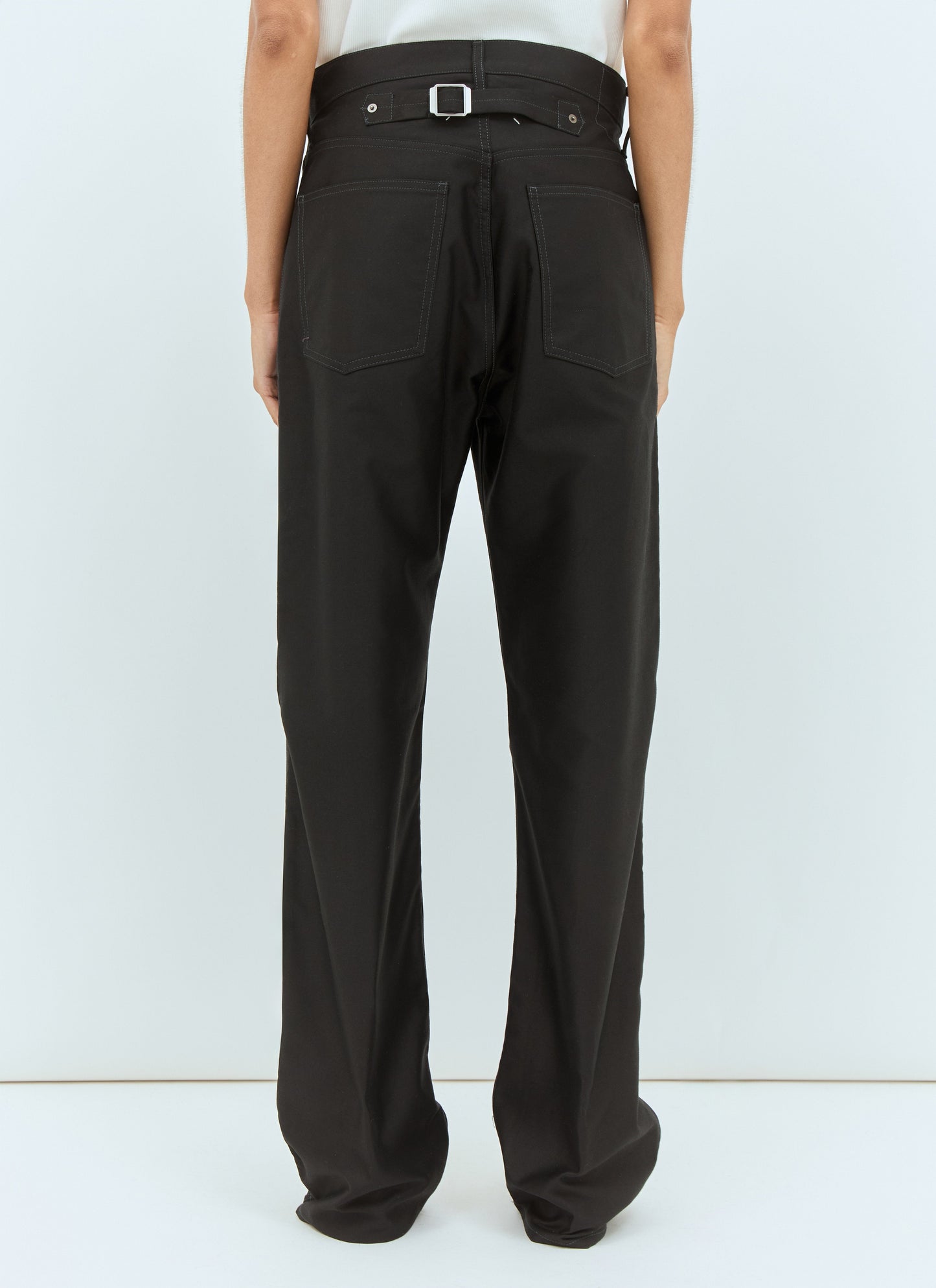 Maison Margiela Women Straight-Leg Coated Jeans MAISON MARGIELA