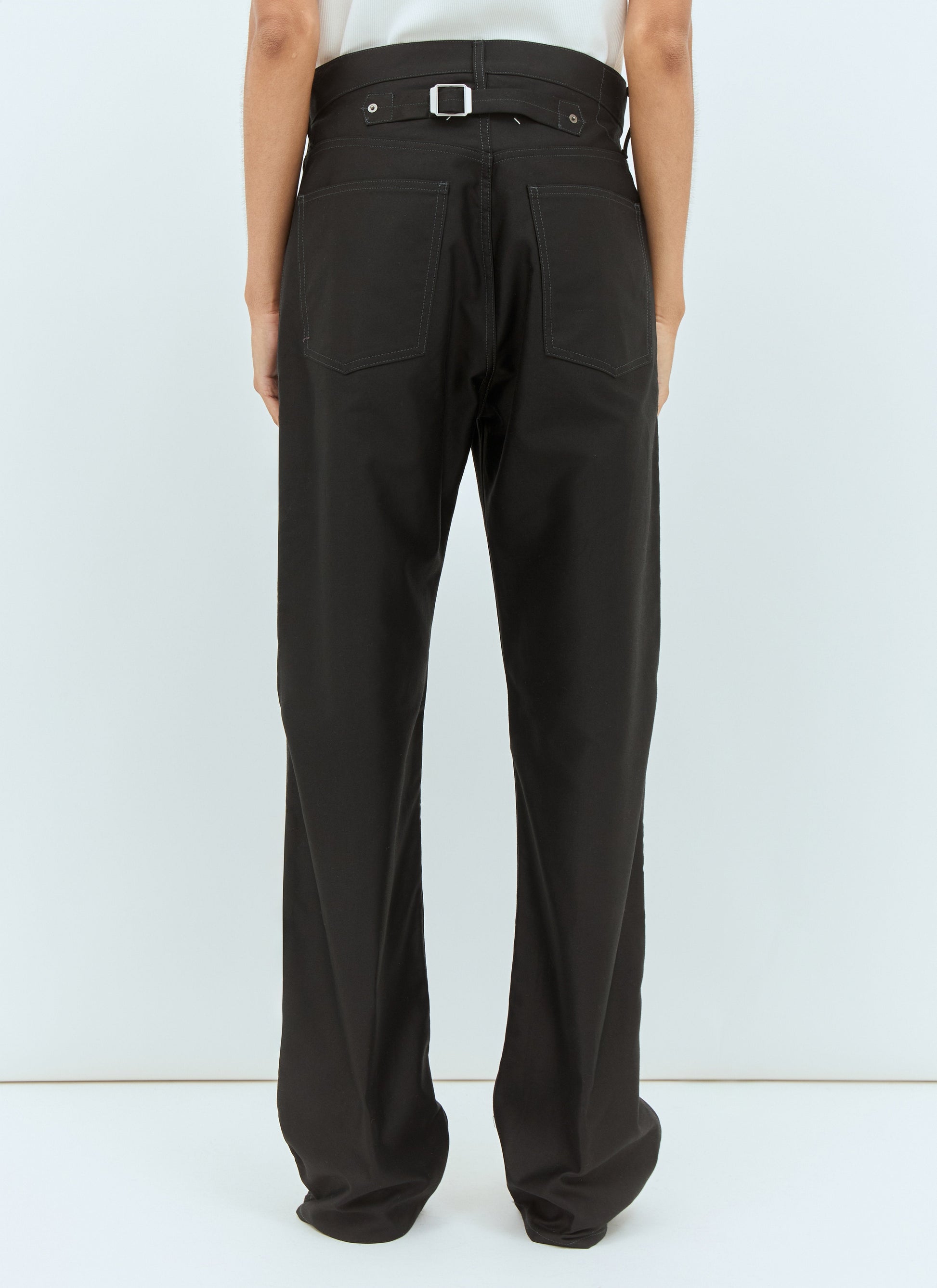 Maison Margiela Women Straight-Leg Coated Jeans MAISON MARGIELA