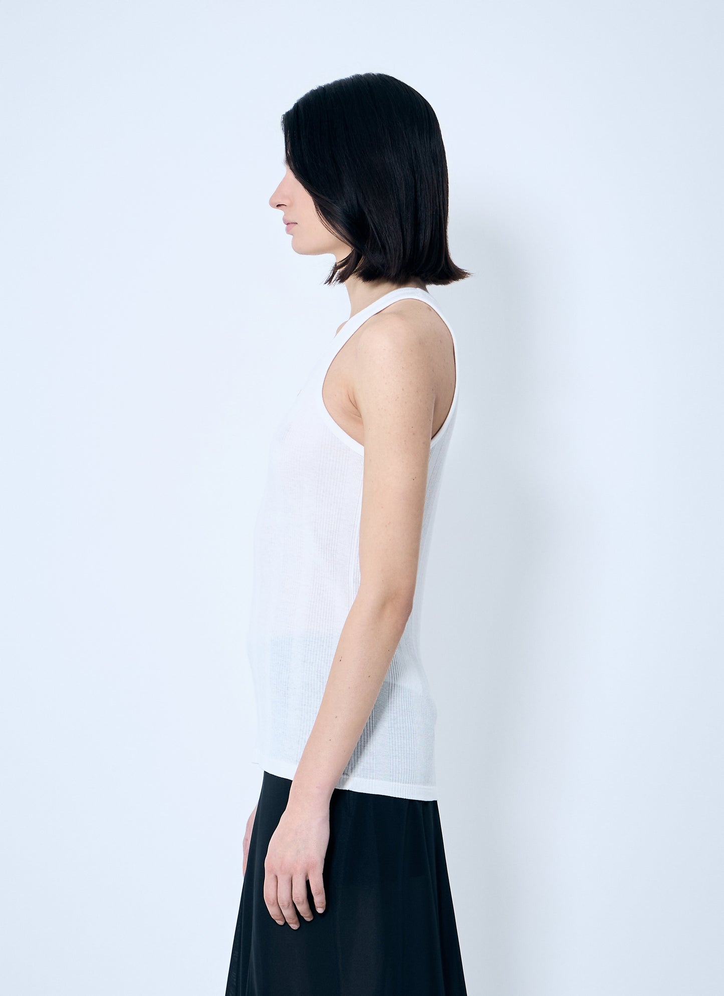 Maison Margiela Women Logo Patch Tank Top