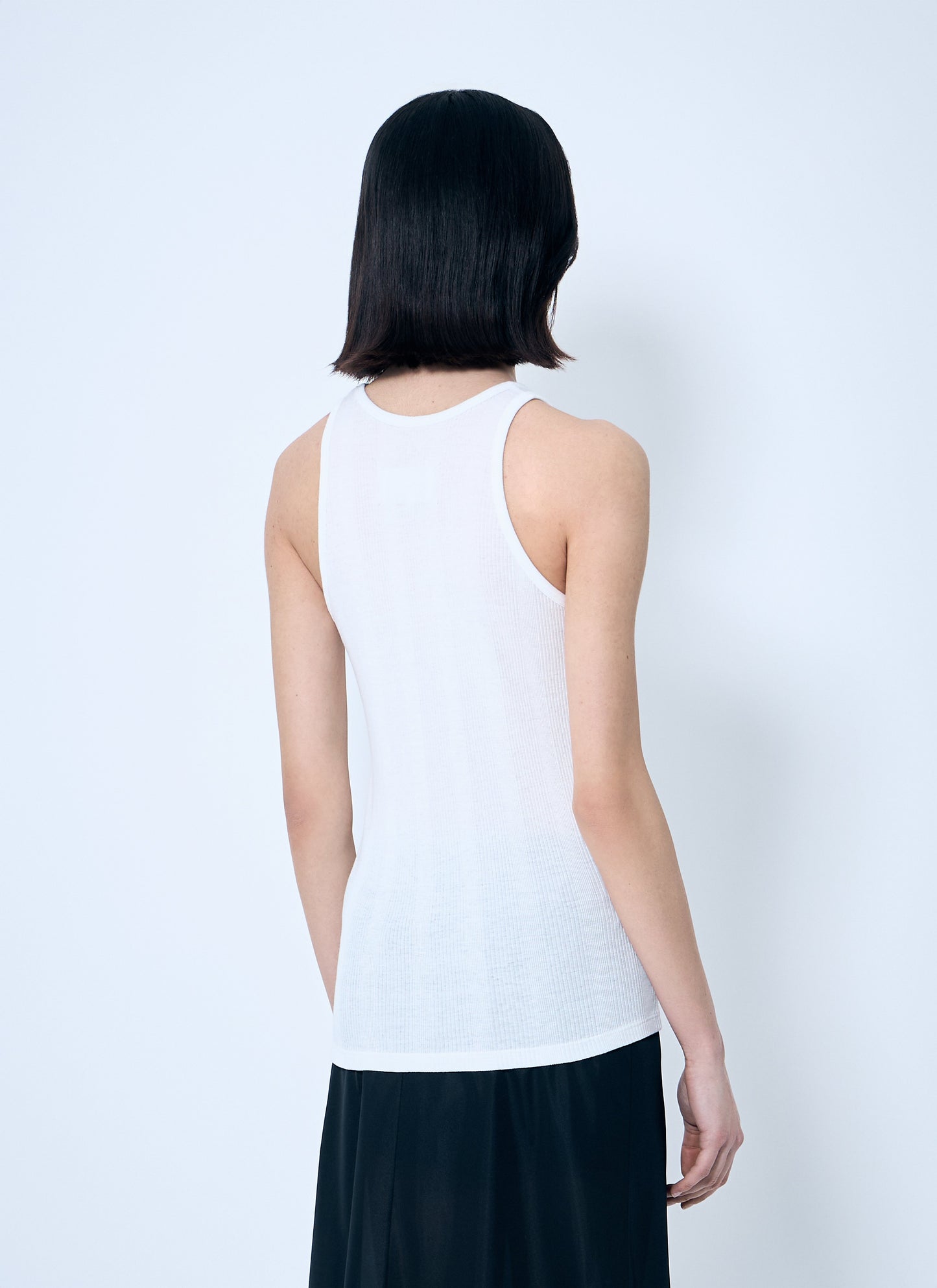 Maison Margiela Women Logo Patch Tank Top