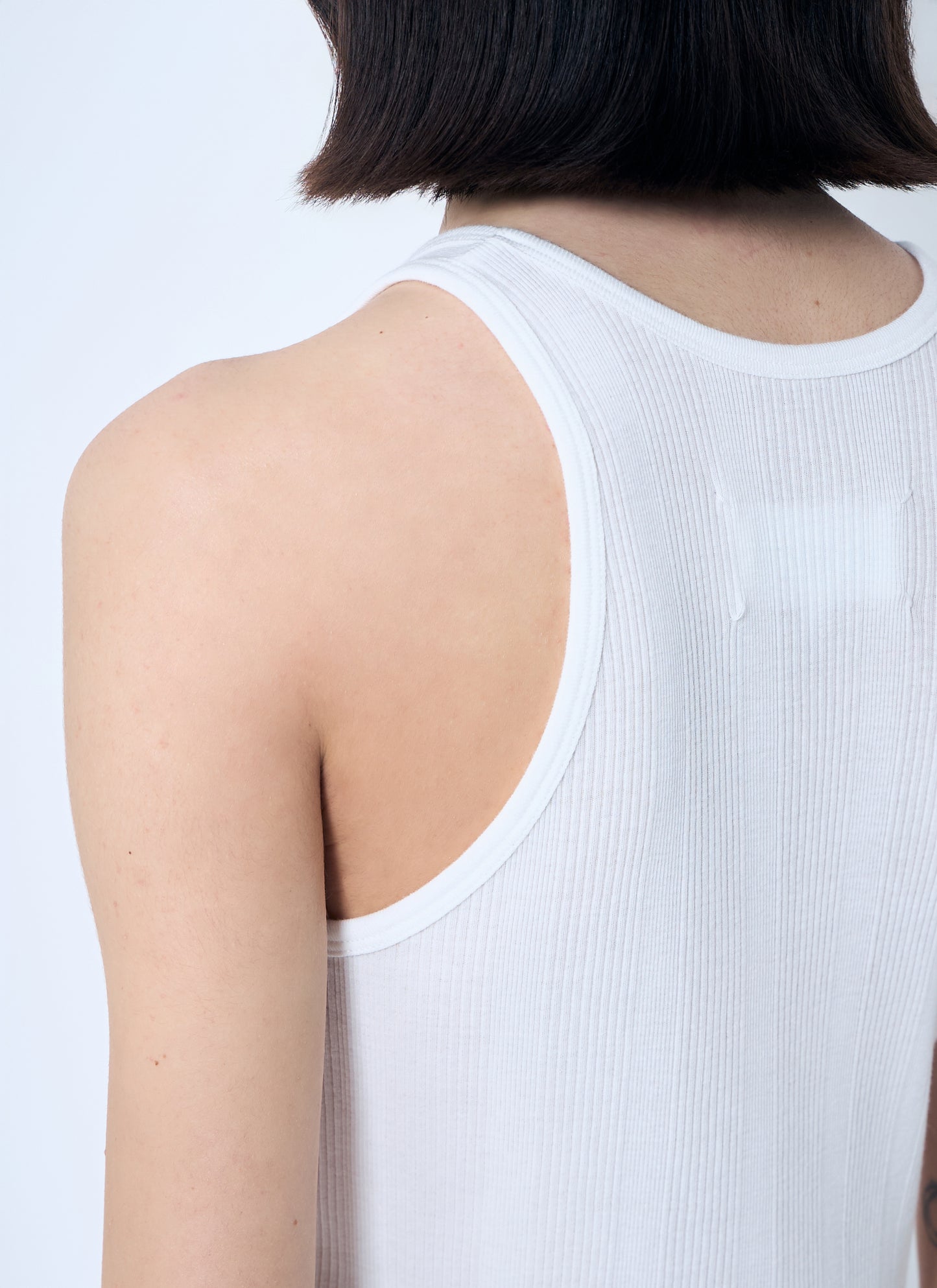Maison Margiela Women Logo Patch Tank Top