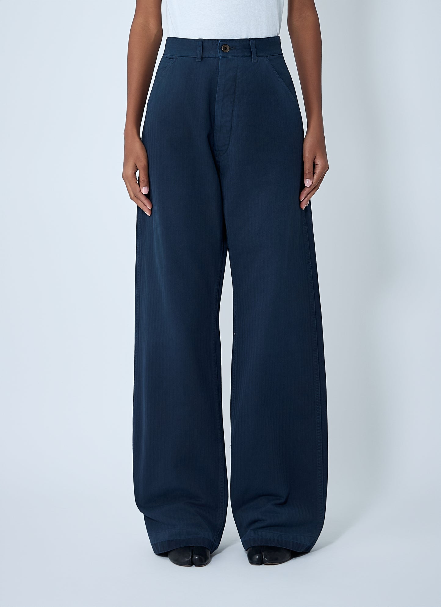 Maison Margiela Women Cotton Twill Pants MAISON MARGIELA