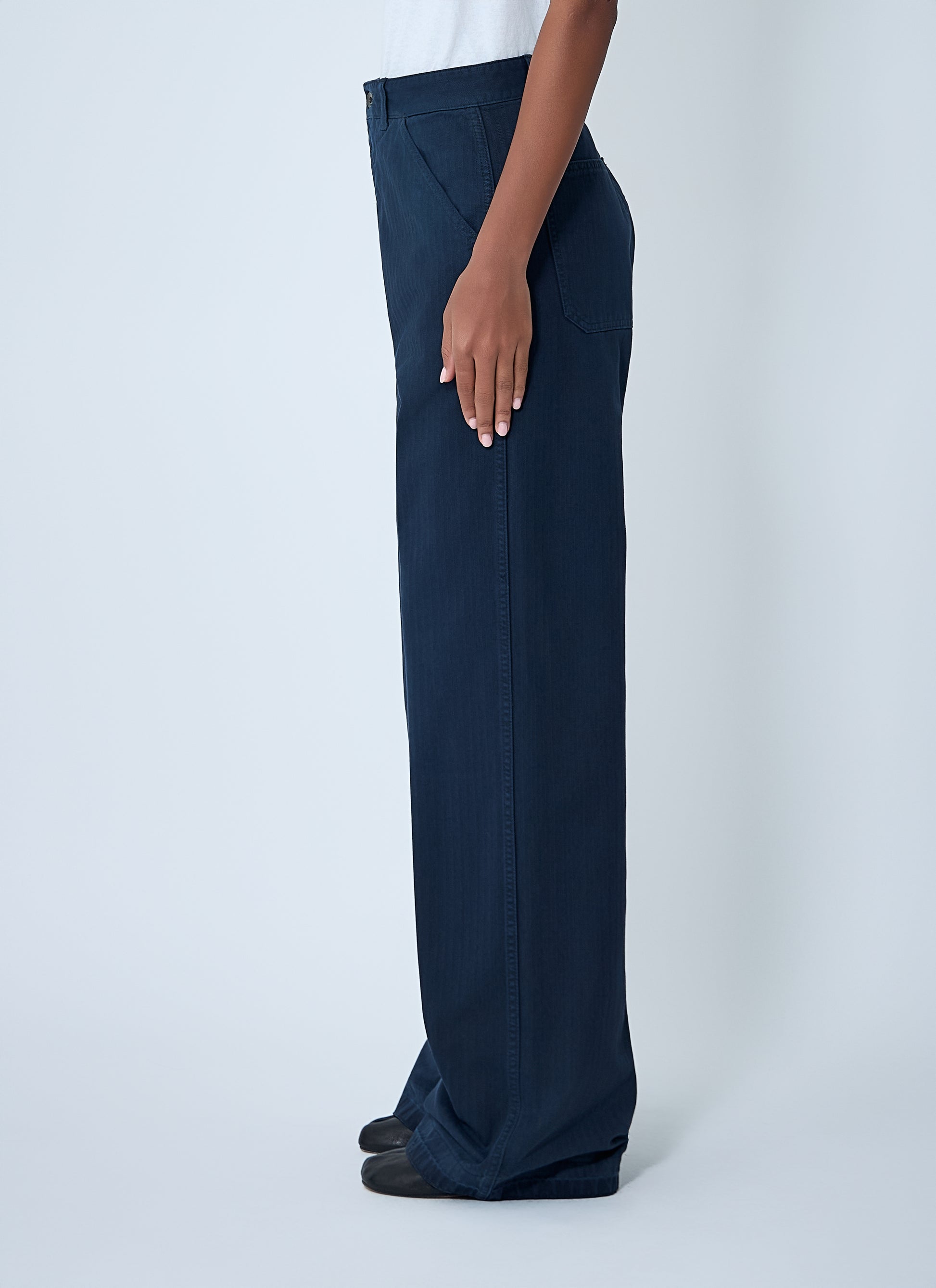 Maison Margiela Women Cotton Twill Pants MAISON MARGIELA