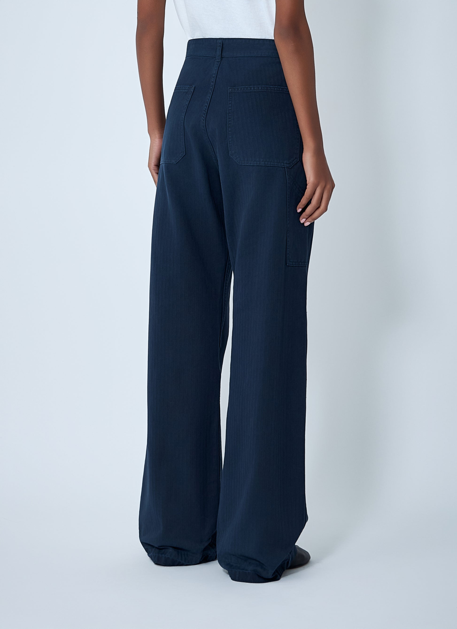 Maison Margiela Women Cotton Twill Pants MAISON MARGIELA