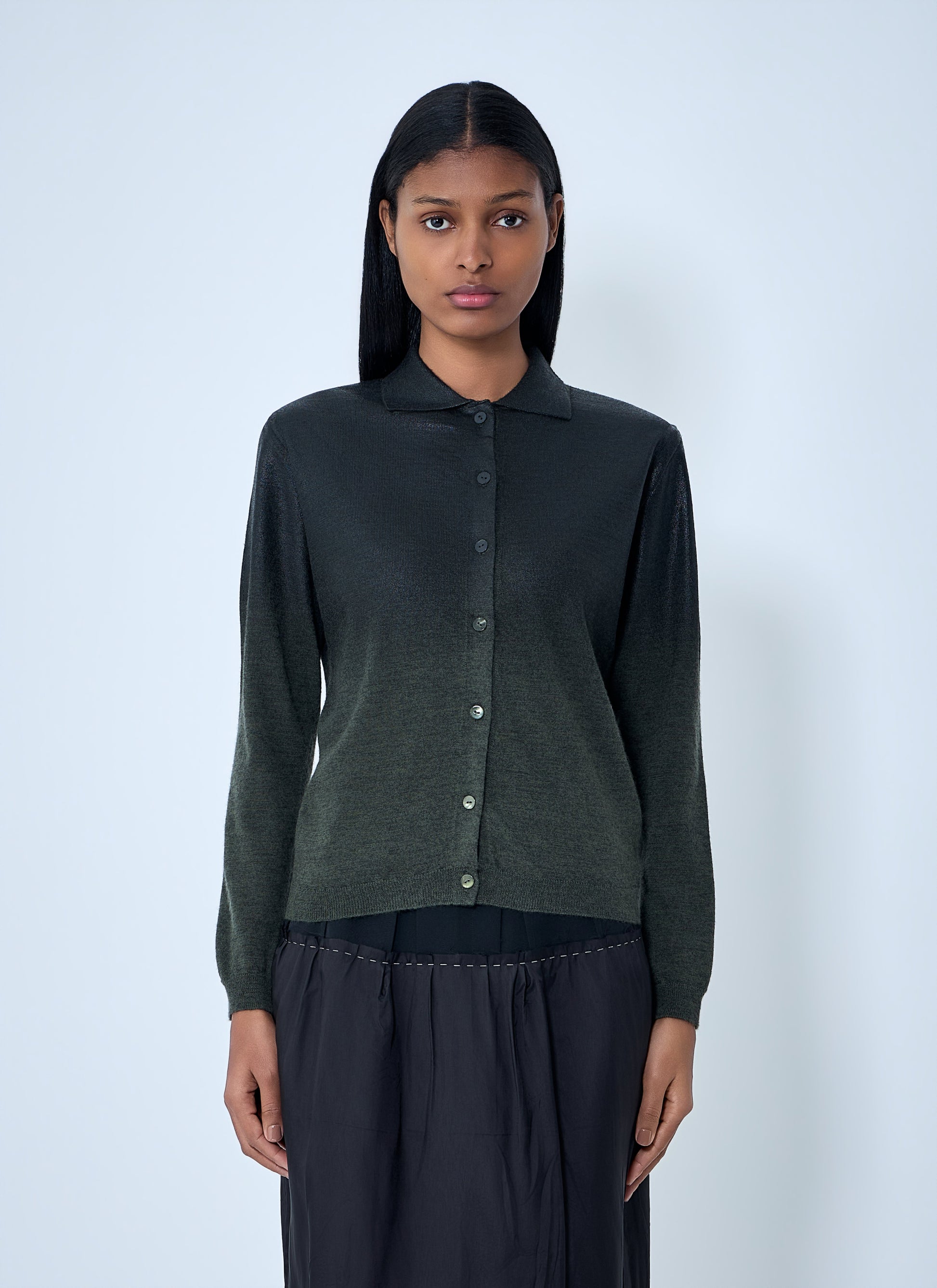 Maison Margiela Women Button-Up Knit Cardigan MAISON MARGIELA