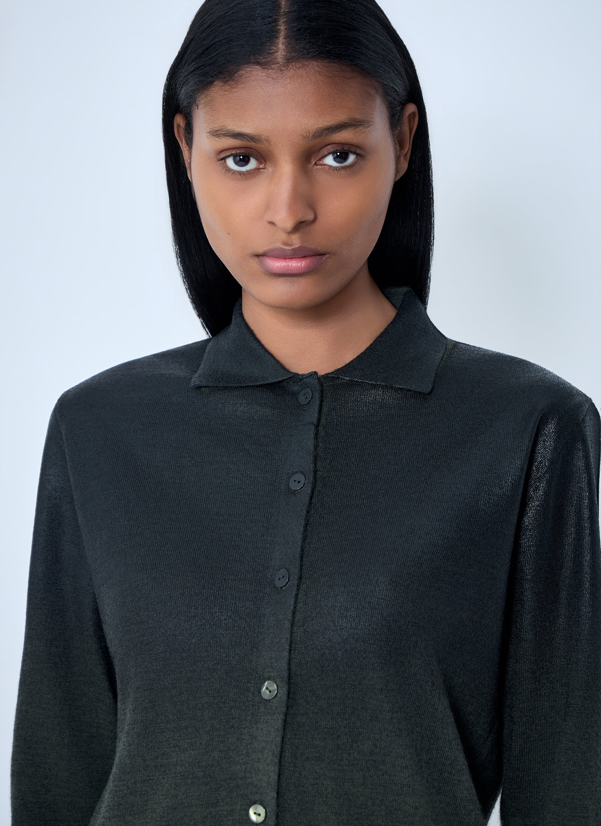 Maison Margiela Women Button-Up Knit Cardigan MAISON MARGIELA