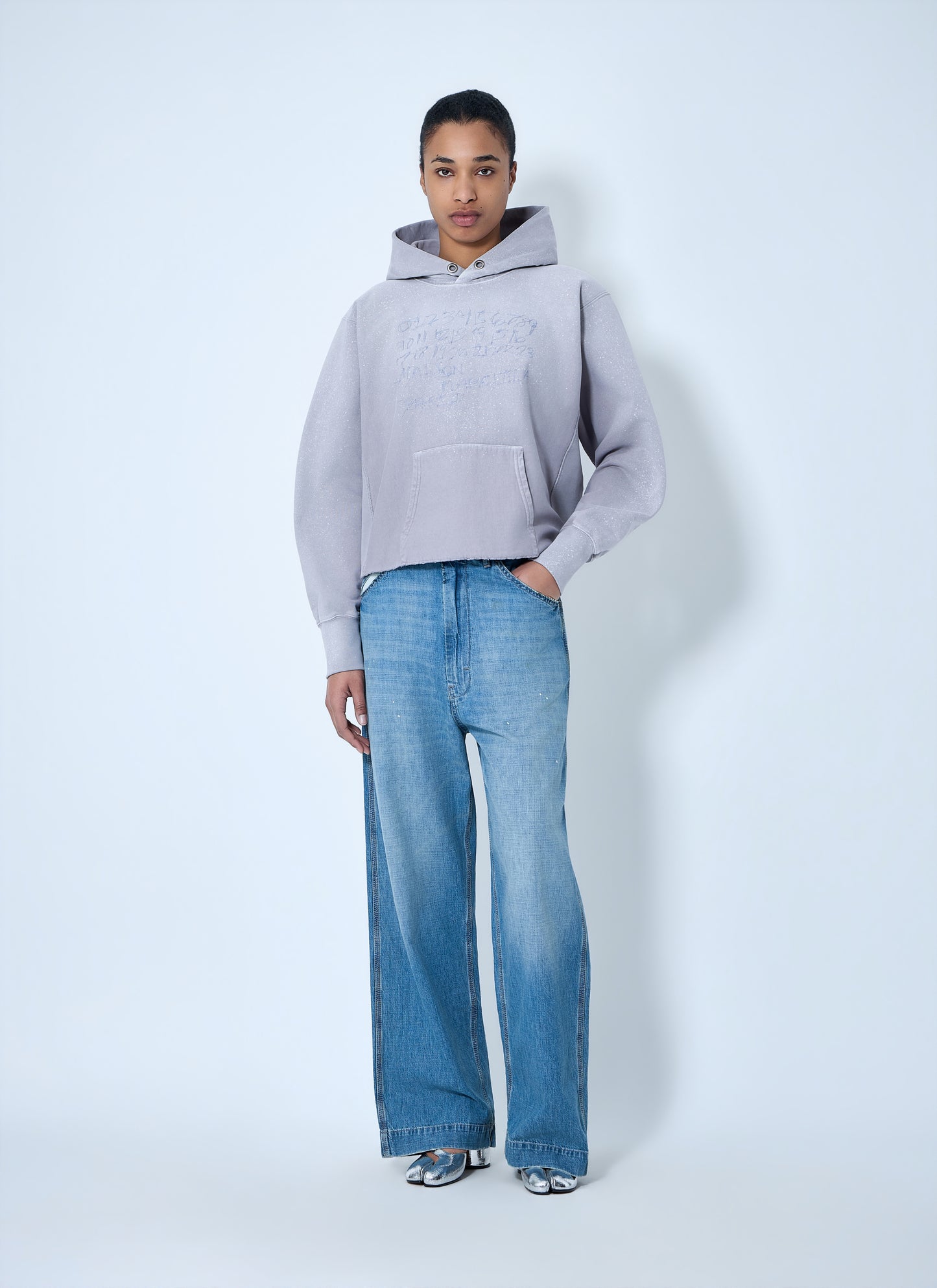 Maison Margiela Women Wide-Leg Denim Jeans MAISON MARGIELA