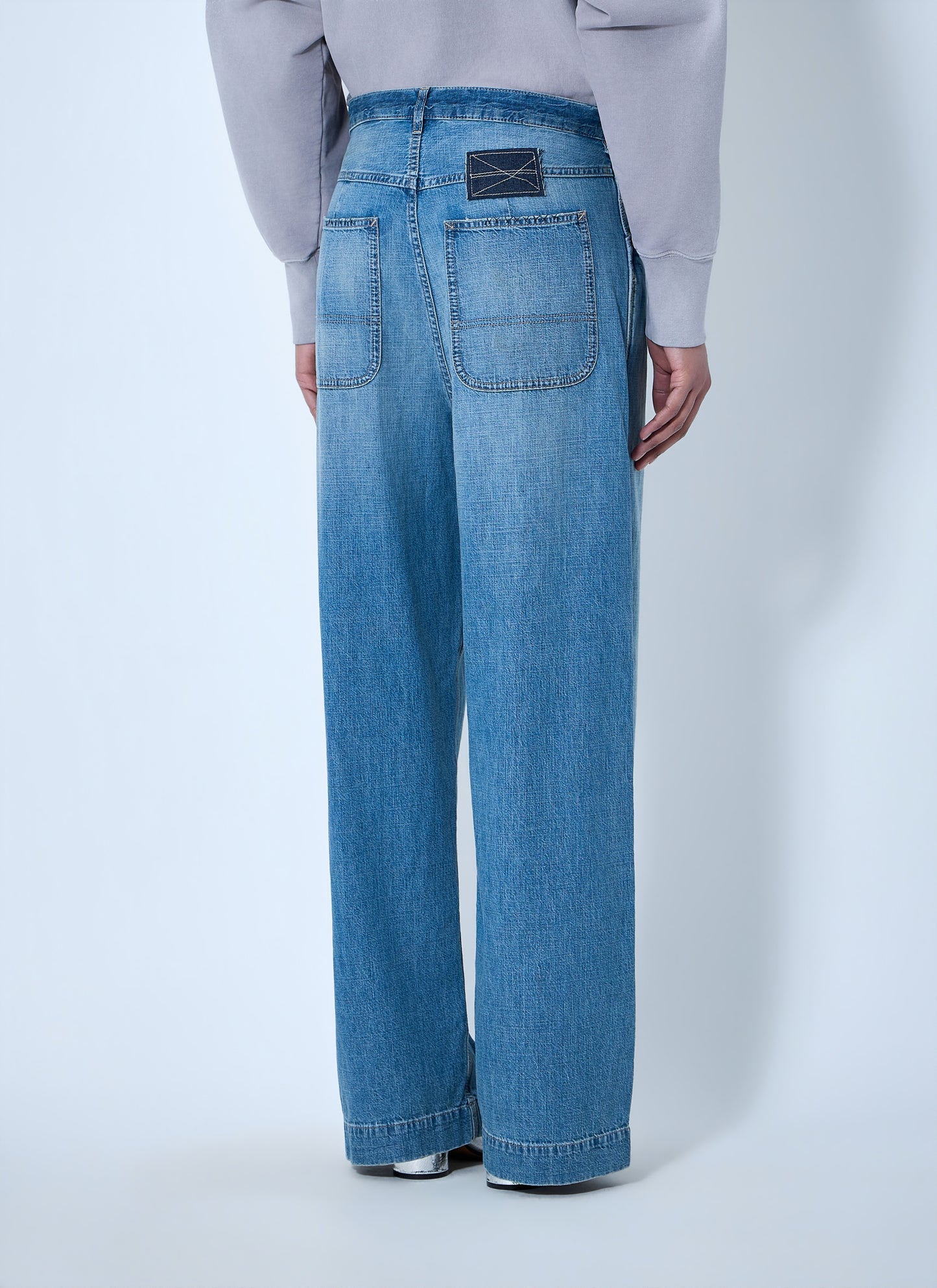 Maison Margiela Women Wide-Leg Denim Jeans MAISON MARGIELA