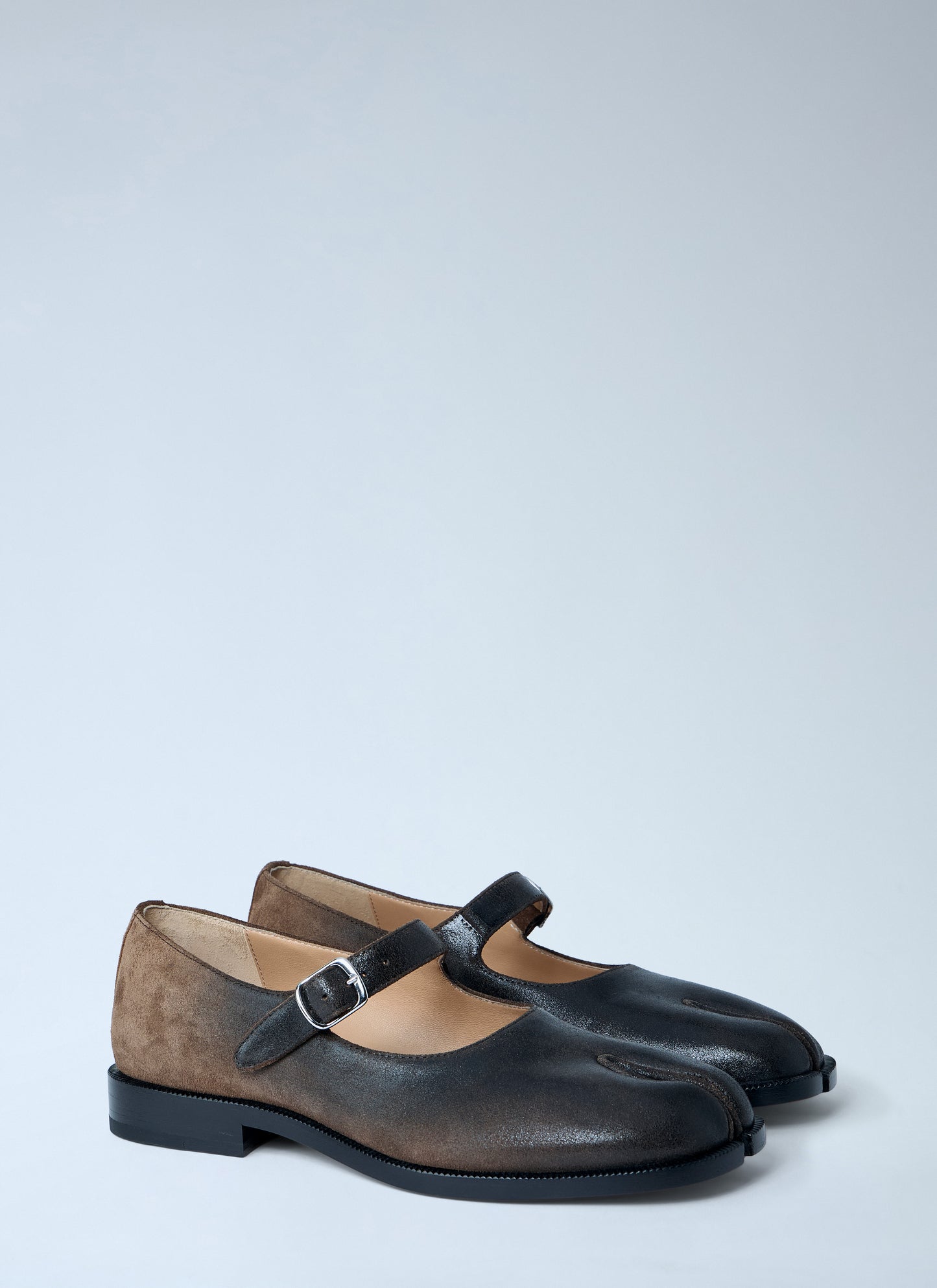 Maison Margiela Women Tabi Mary Jane Leather Flats MAISON MARGIELA