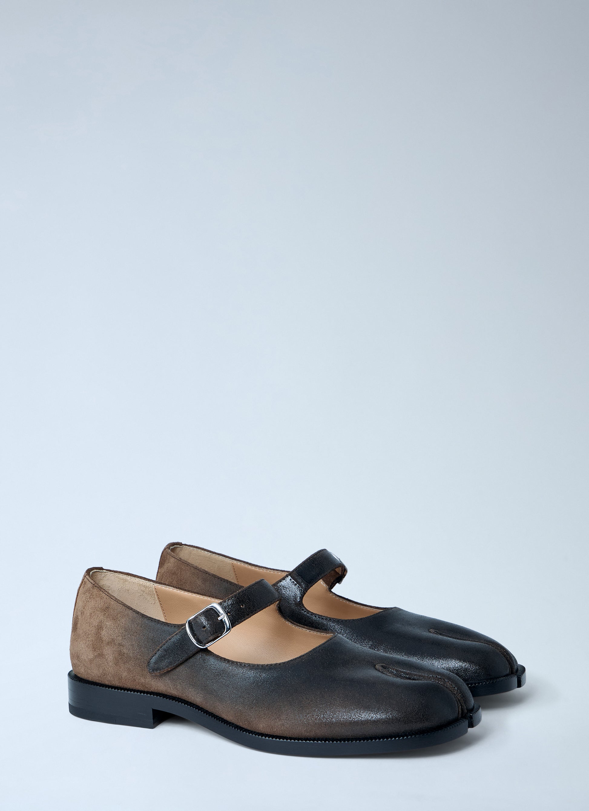 Maison Margiela Women Tabi Mary Jane Leather Flats MAISON MARGIELA