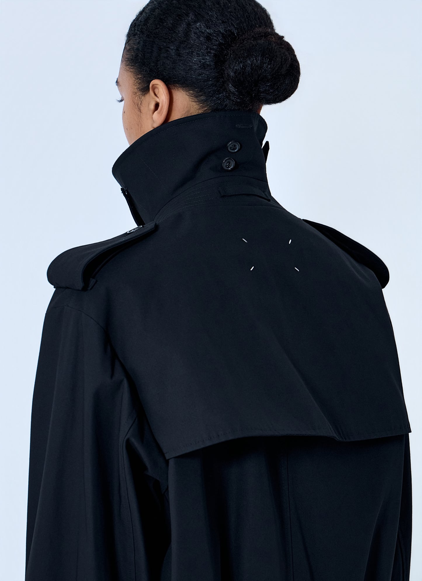 Maison Margiela Women Double-Breasted High-Collar Jacket MAISON MARGIELA