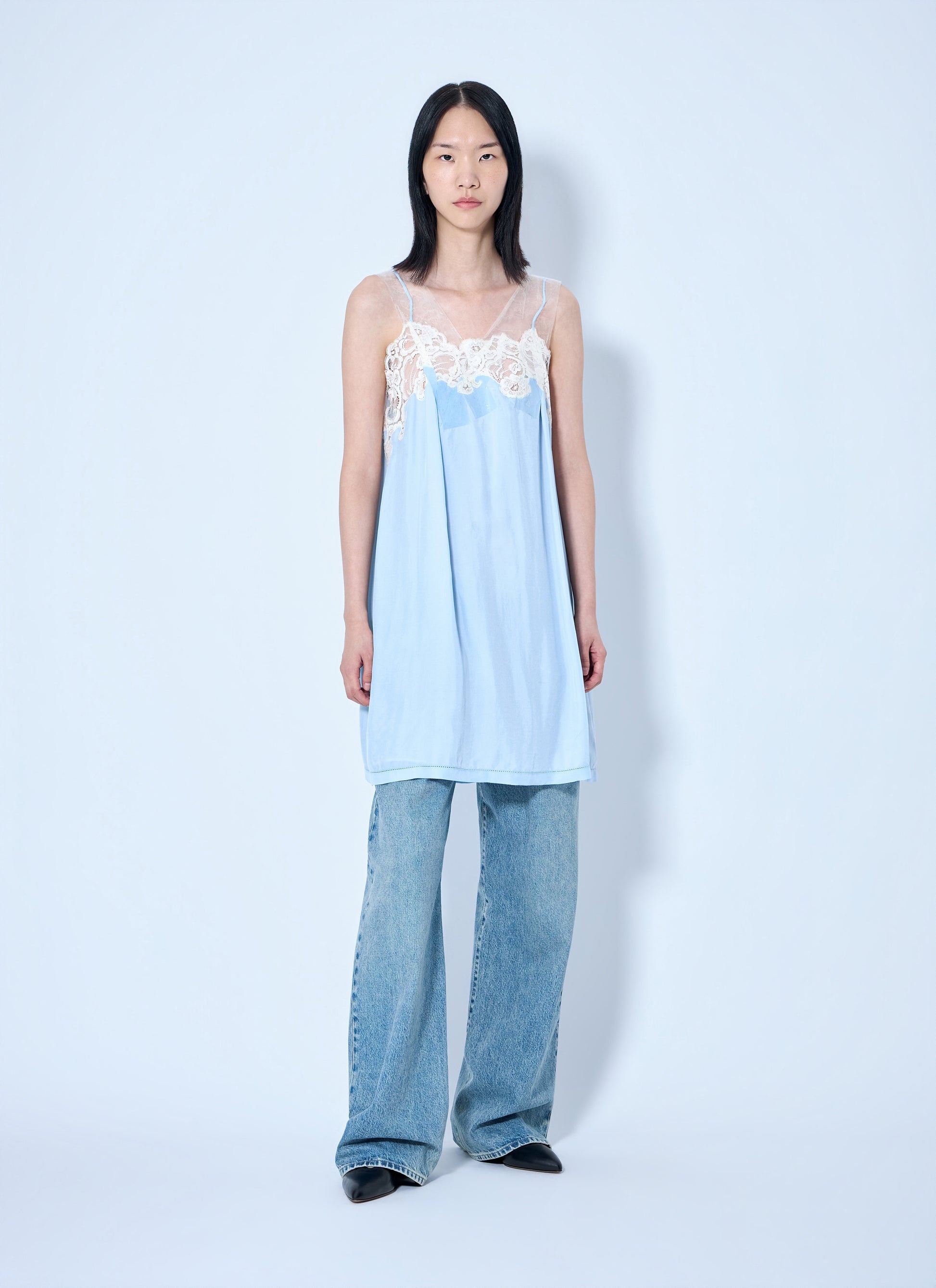 Maison Margiela Women Taped Slip Mini Dress MAISON MARGIELA