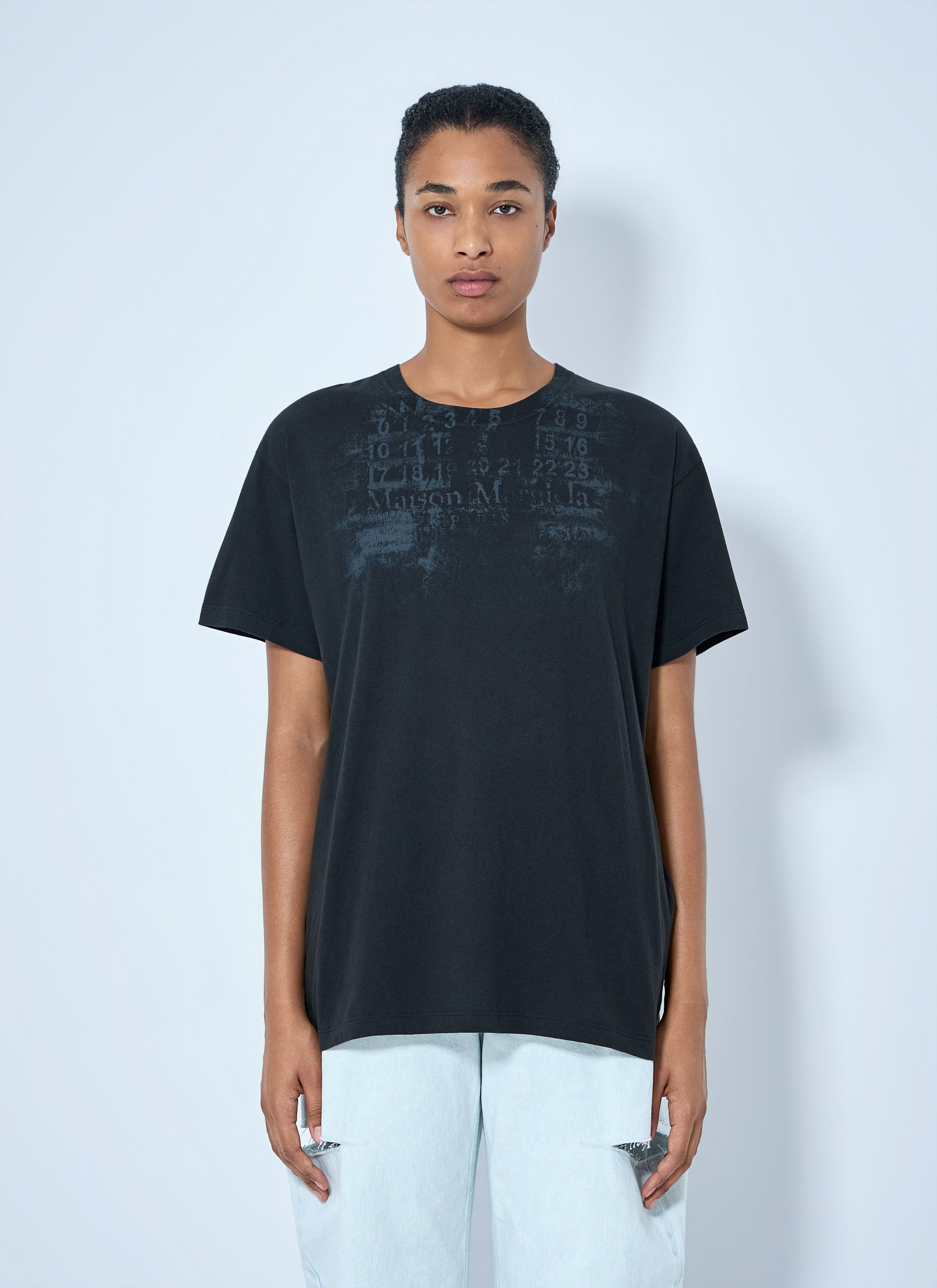 Maison Margiela Women Numbers Regular T-Shirt MAISON MARGIELA