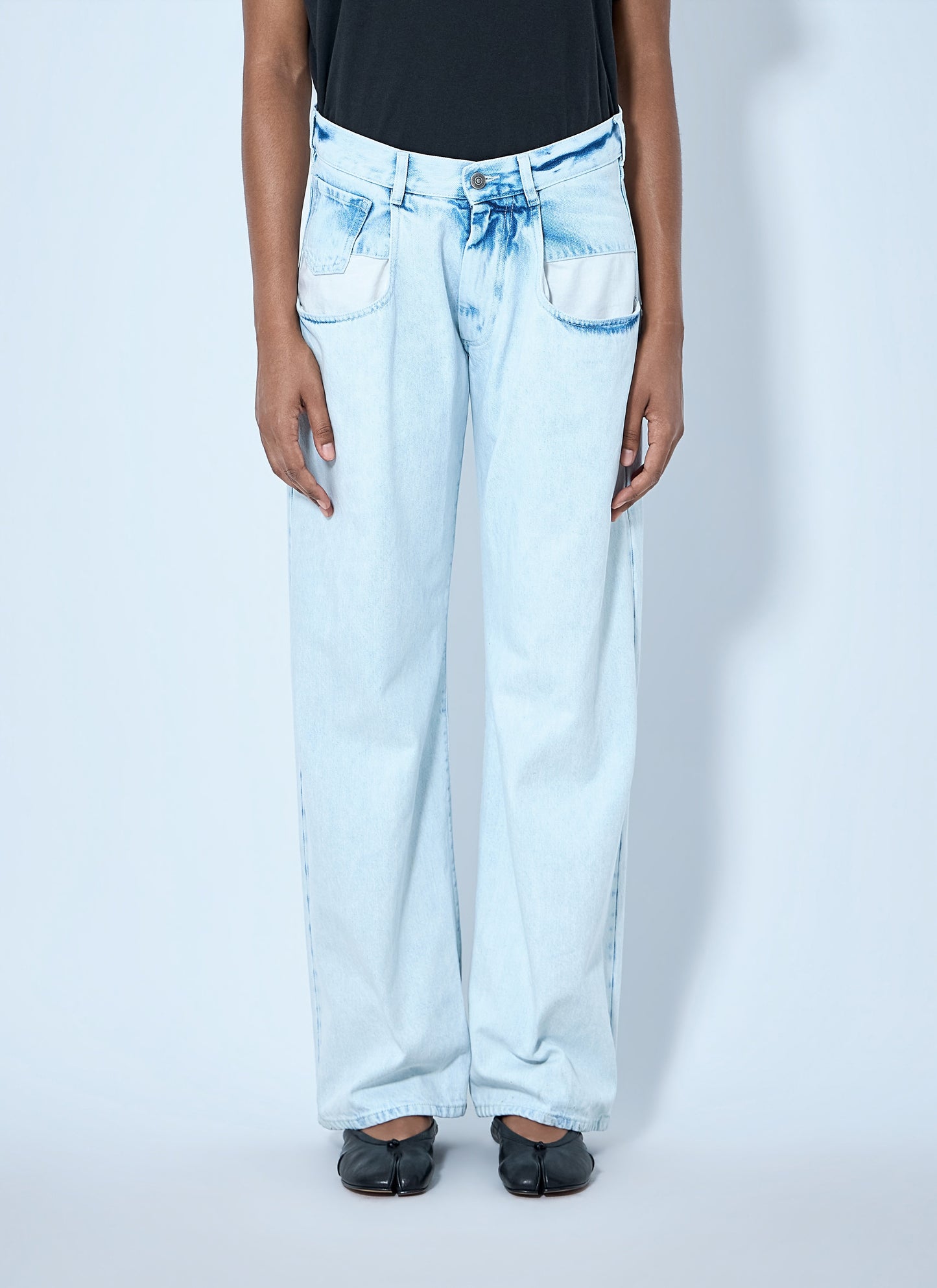 Maison Margiela Women Boyfriend Denim Trousers MAISON MARGIELA