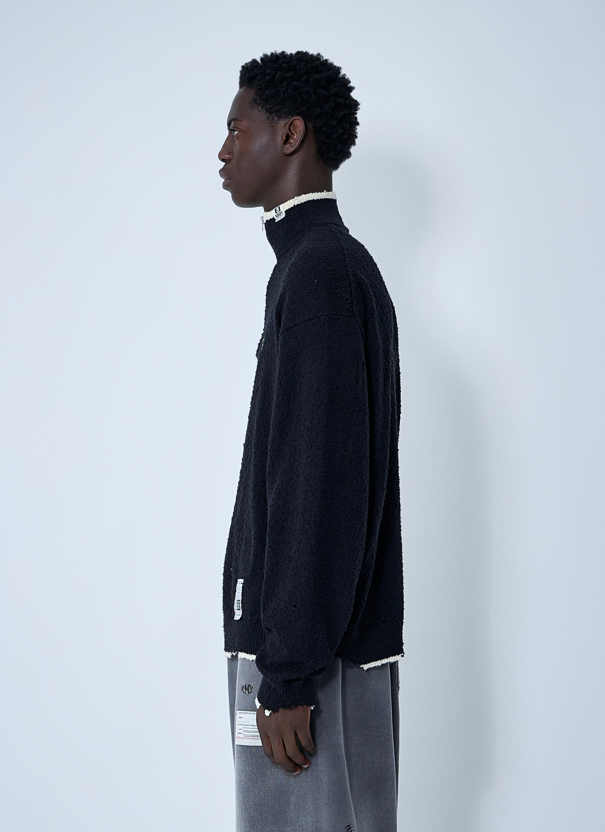Maison Mihara Yasuhiro Men Distressed Sweater MAISON MIHARA YASUHIRO