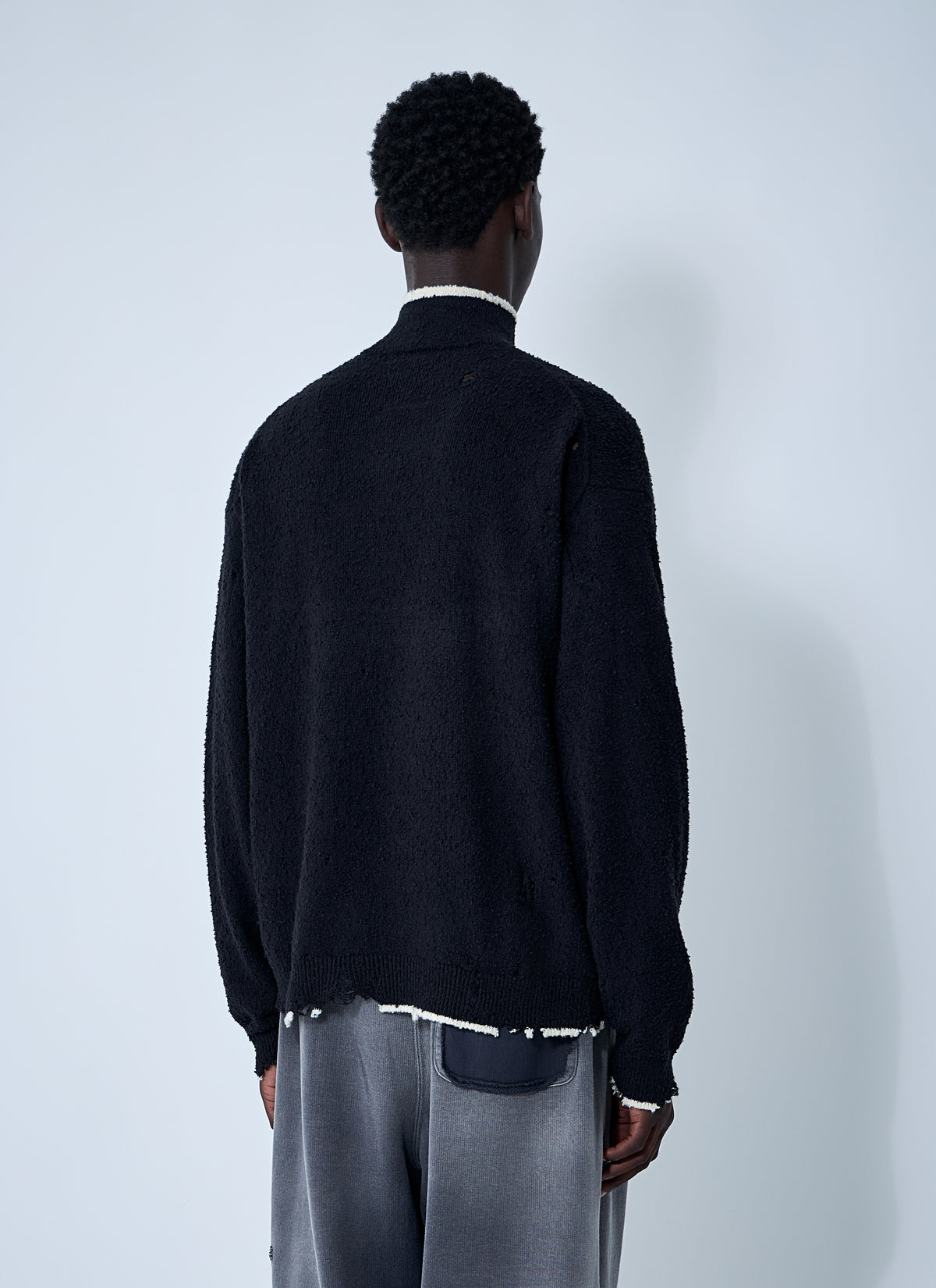 Maison Mihara Yasuhiro Men Distressed Sweater MAISON MIHARA YASUHIRO