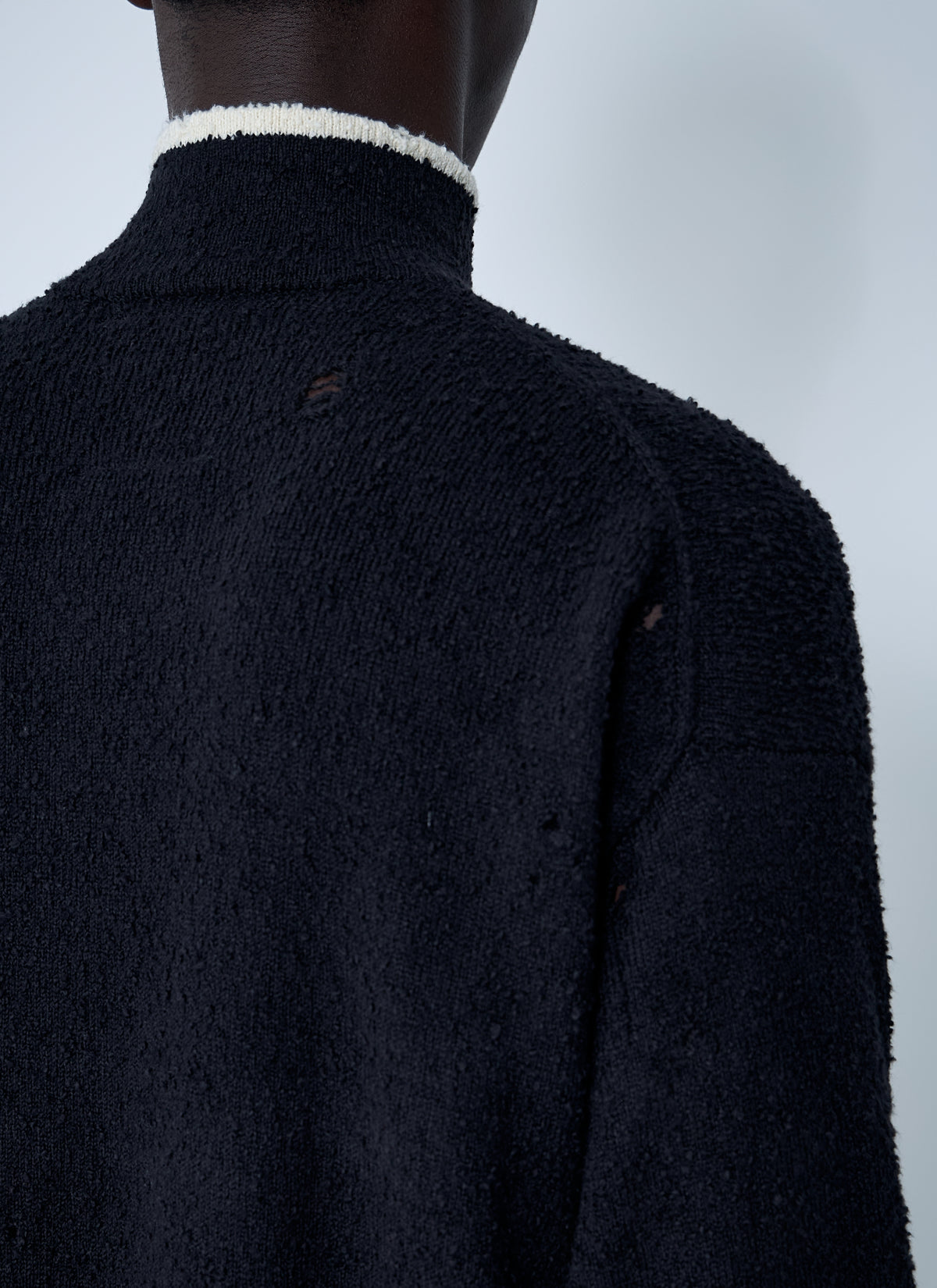 Maison Mihara Yasuhiro Men Distressed Sweater MAISON MIHARA YASUHIRO