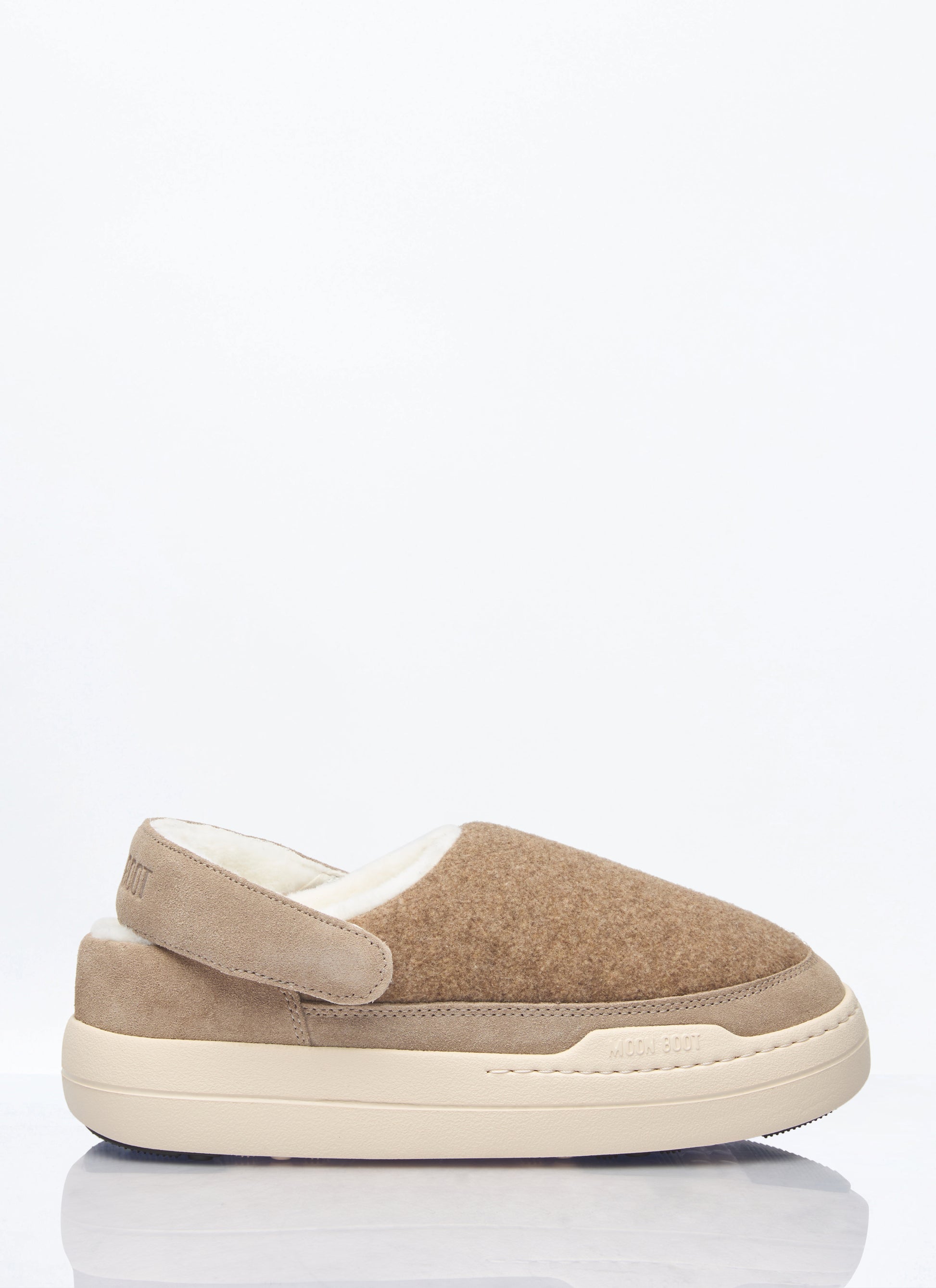 Moon Boot Women Park Clog Felt Mules MOON BOOT
