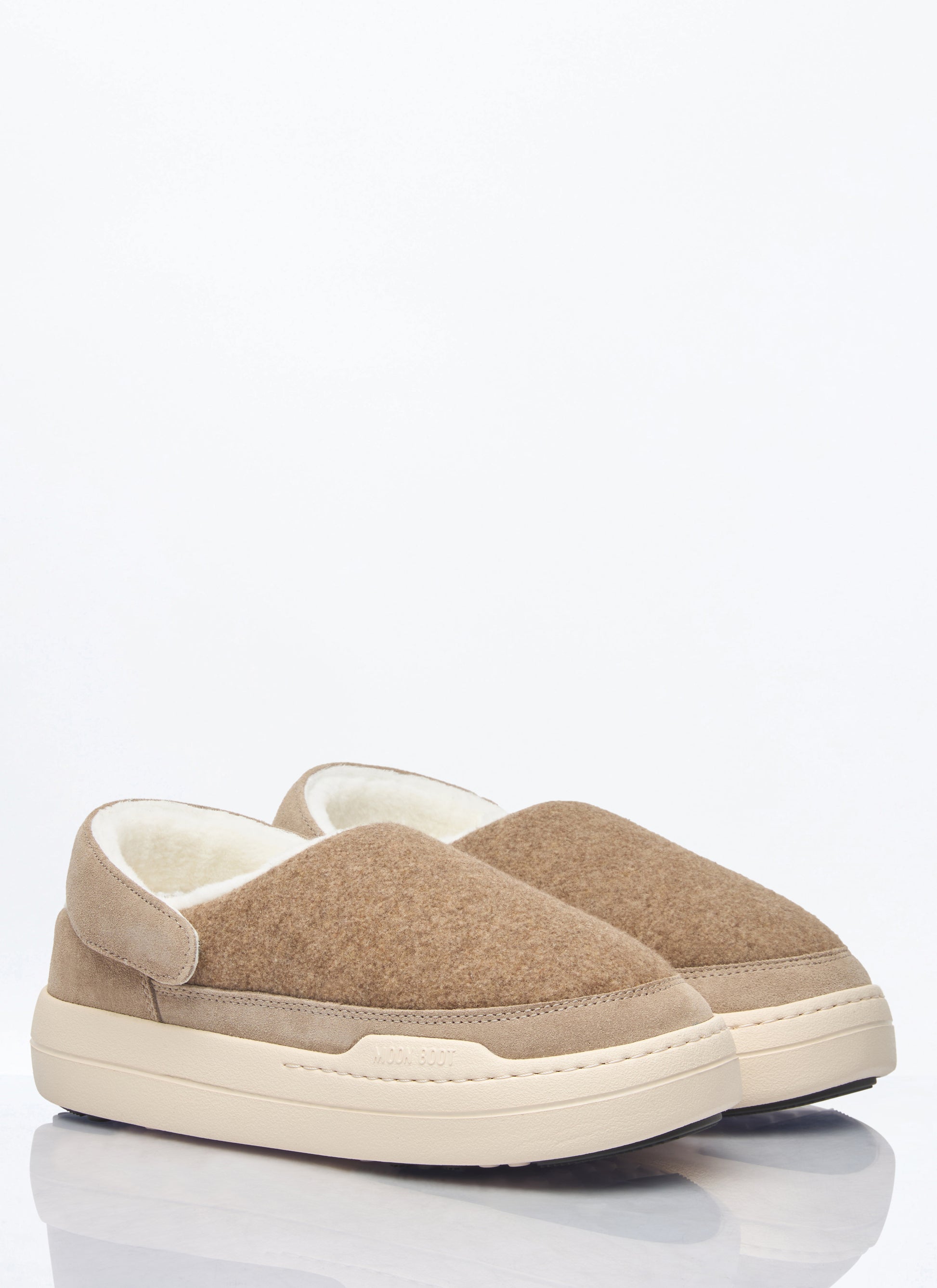 Moon Boot Women Park Clog Felt Mules MOON BOOT