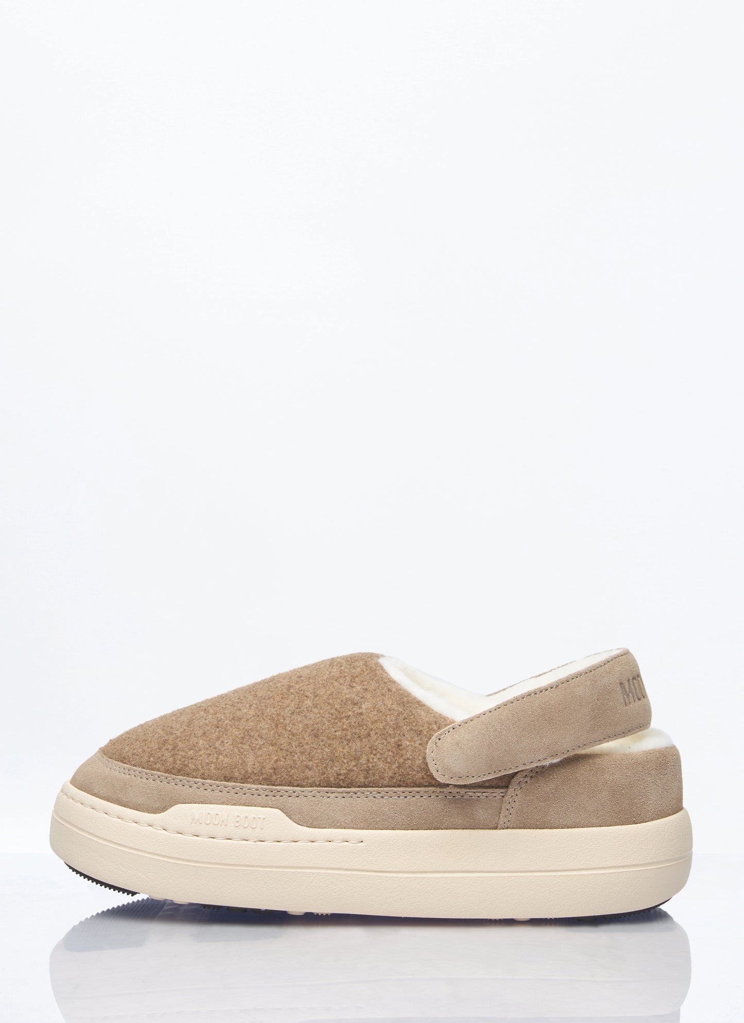 Moon Boot Women Park Clog Felt Mules MOON BOOT