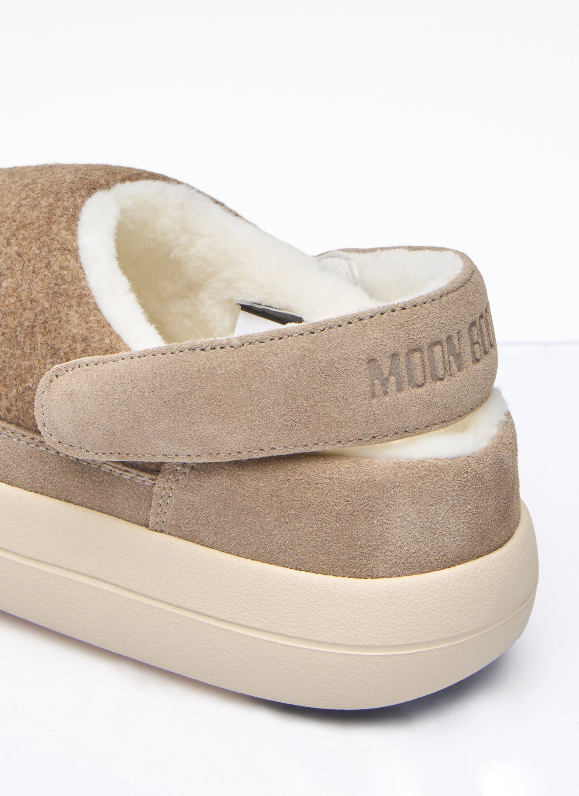 Moon Boot Women Park Clog Felt Mules MOON BOOT