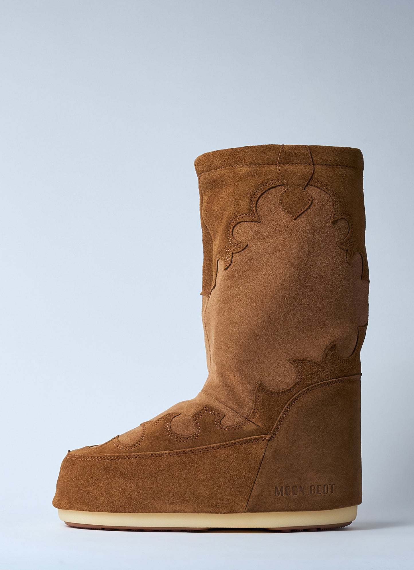 Moon Boot Women Icon Suede Embroidery Boots MOON BOOT