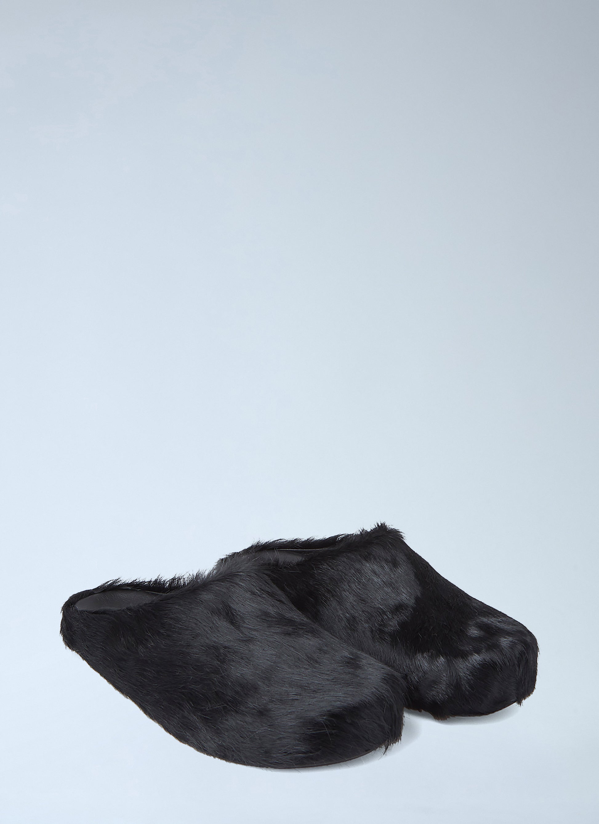 Marni Men Fussbett Long Haired Mules MARNI