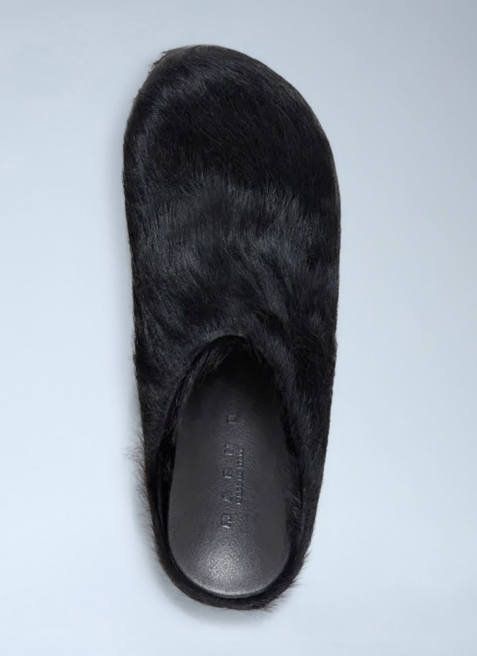 Marni Men Fussbett Long Haired Mules MARNI