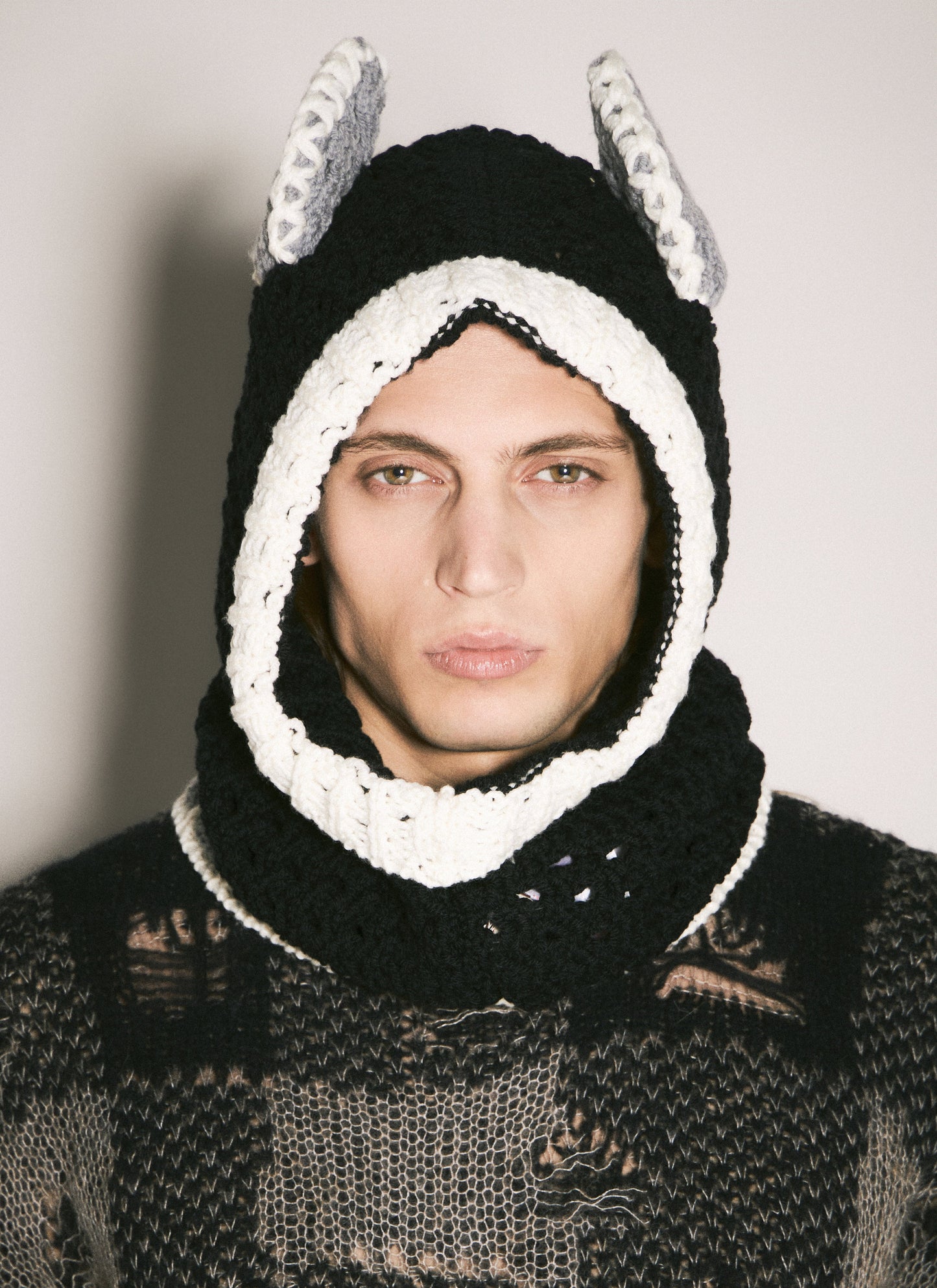 Marni Men Donkey Puppet Balaclava MARNI