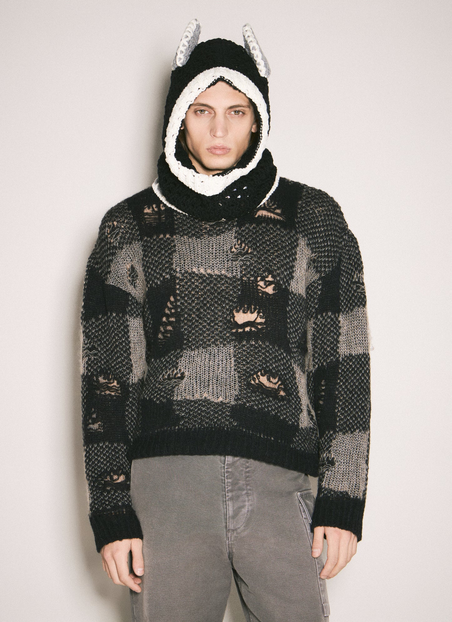 Marni Men Donkey Puppet Balaclava MARNI