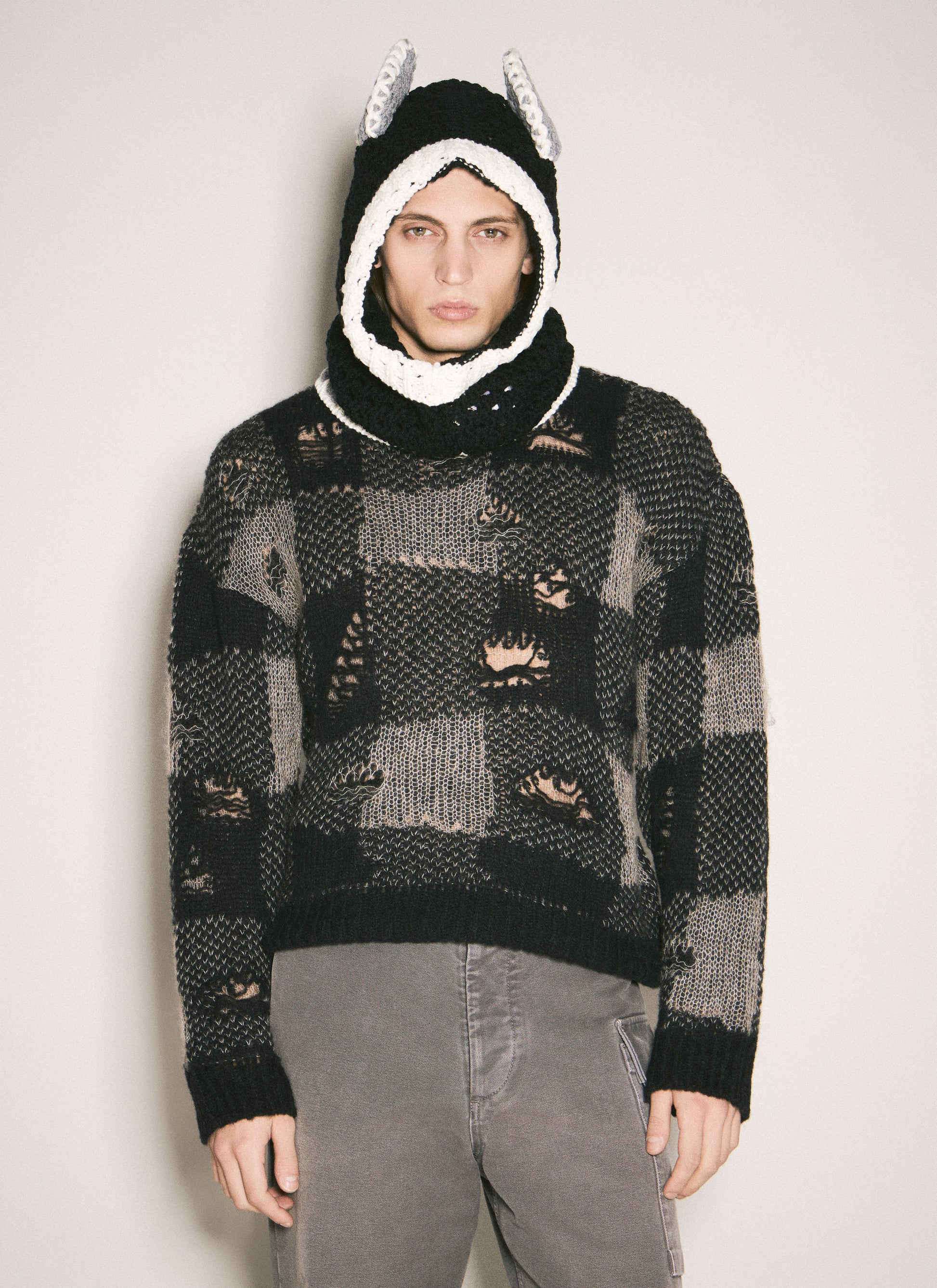 Marni Men Donkey Puppet Balaclava MARNI