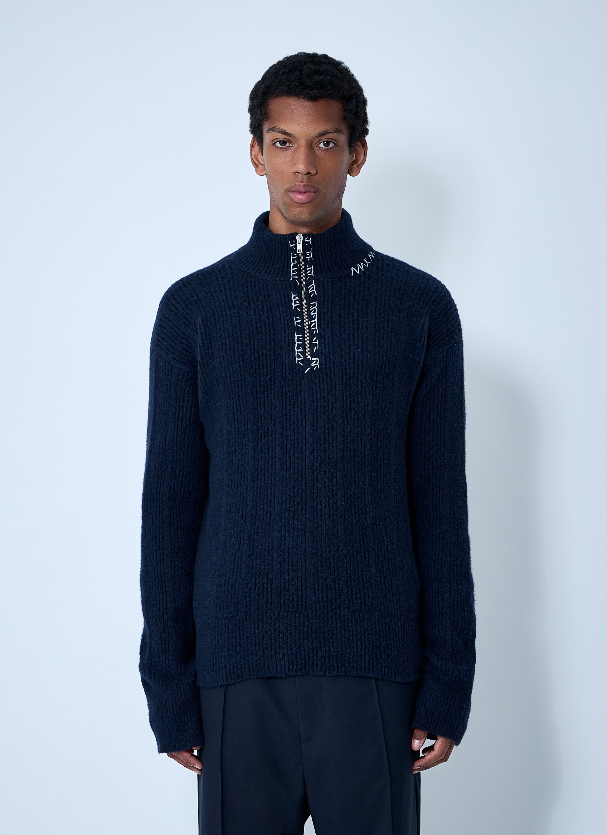 Marni Men Logo Embroidery Sweater MARNI