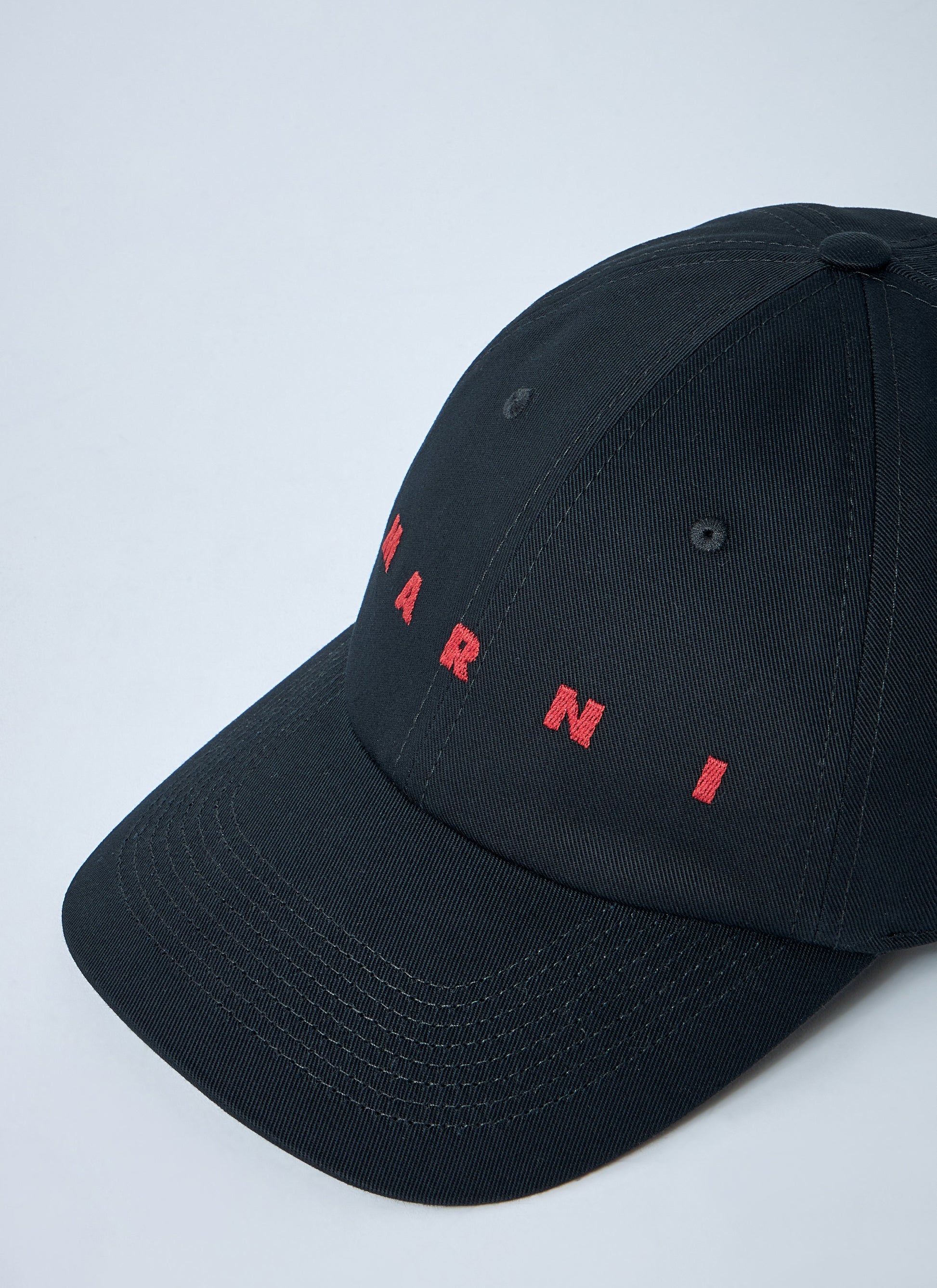 Marni Men Logo Motif Baseball Cap MARNI