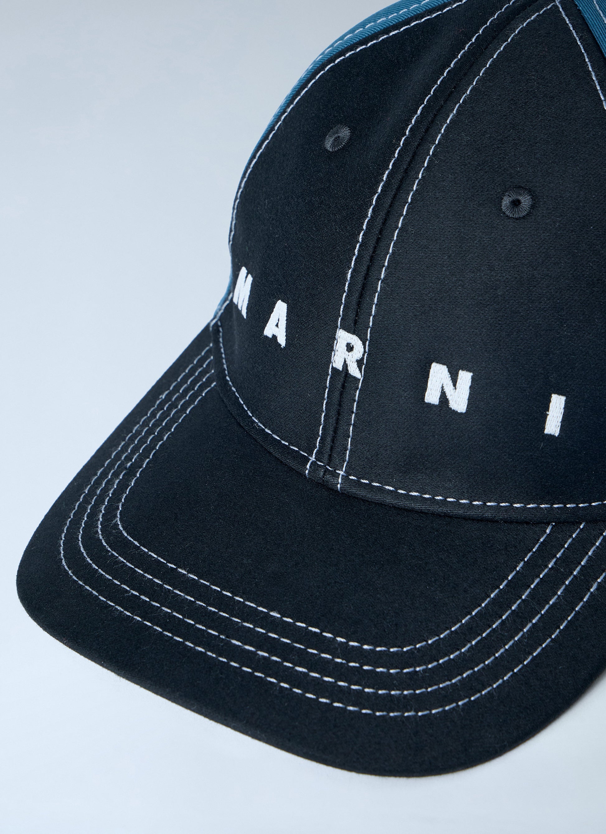 Marni Men Logo Motif Baseball Cap MARNI