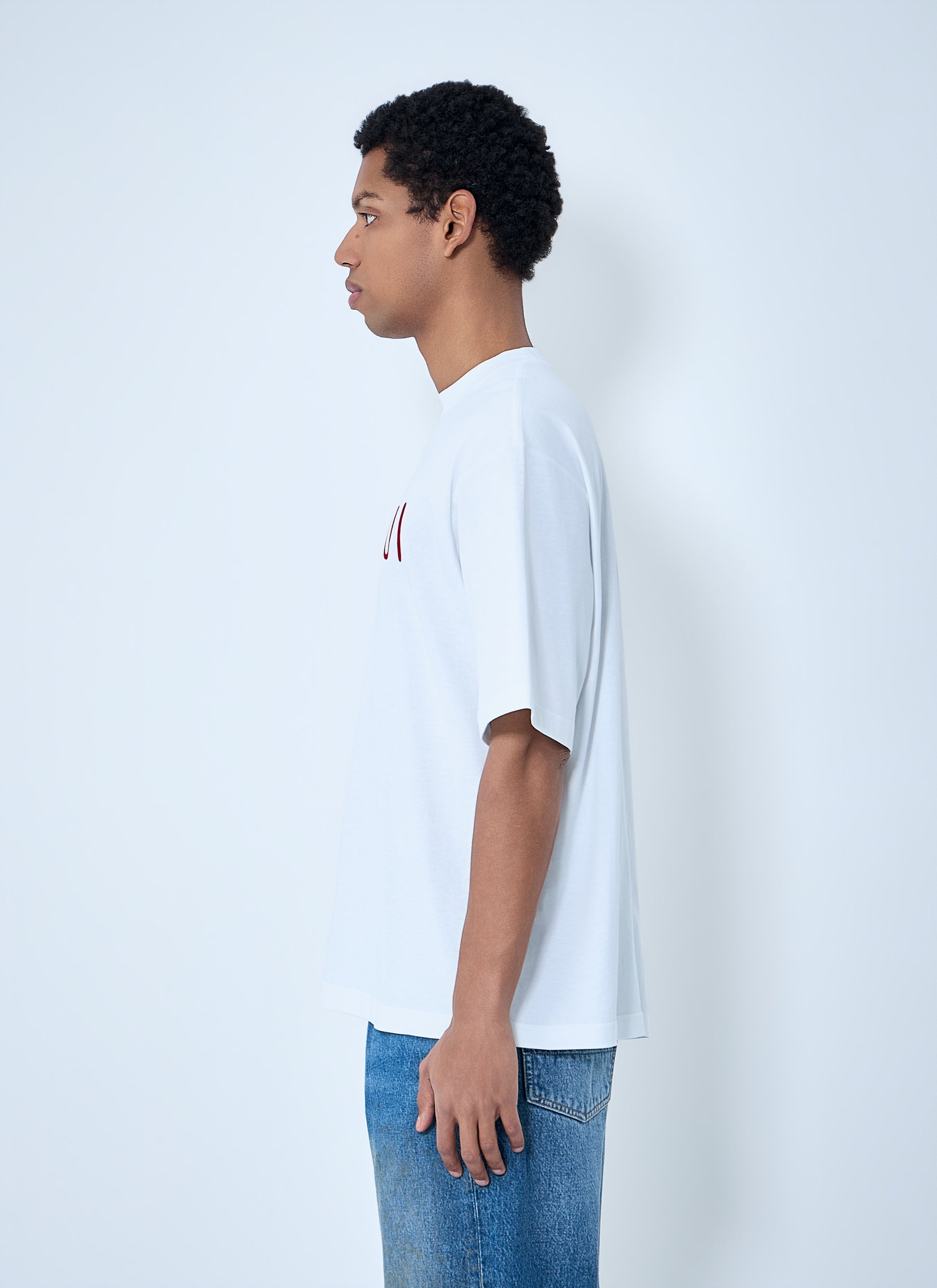 Marni Men Logo Motif T-Shirt MARNI