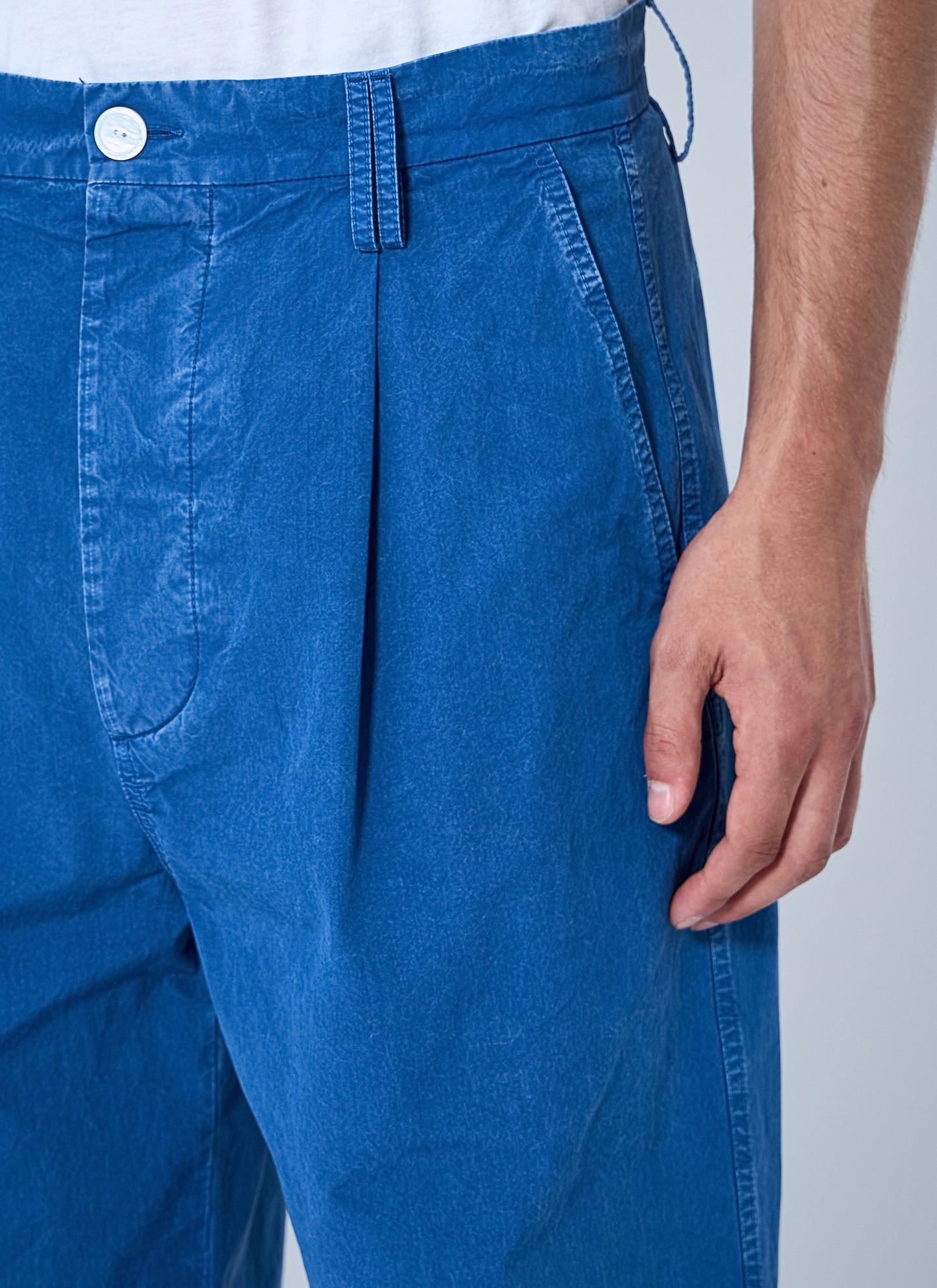 Marni Men Pleated Wide-Leg Trousers