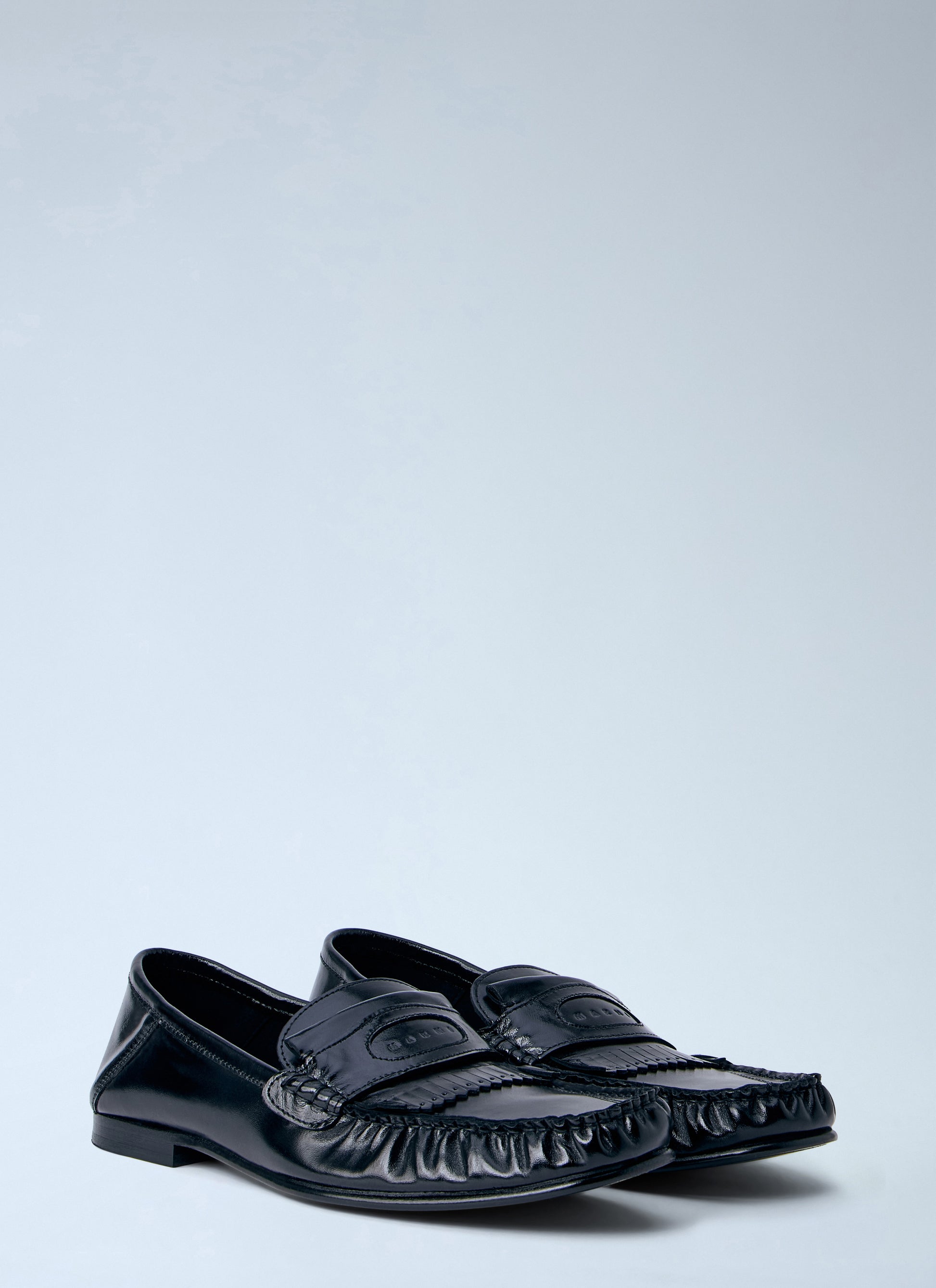 Marni Men Leather Penny Loafers MARNI