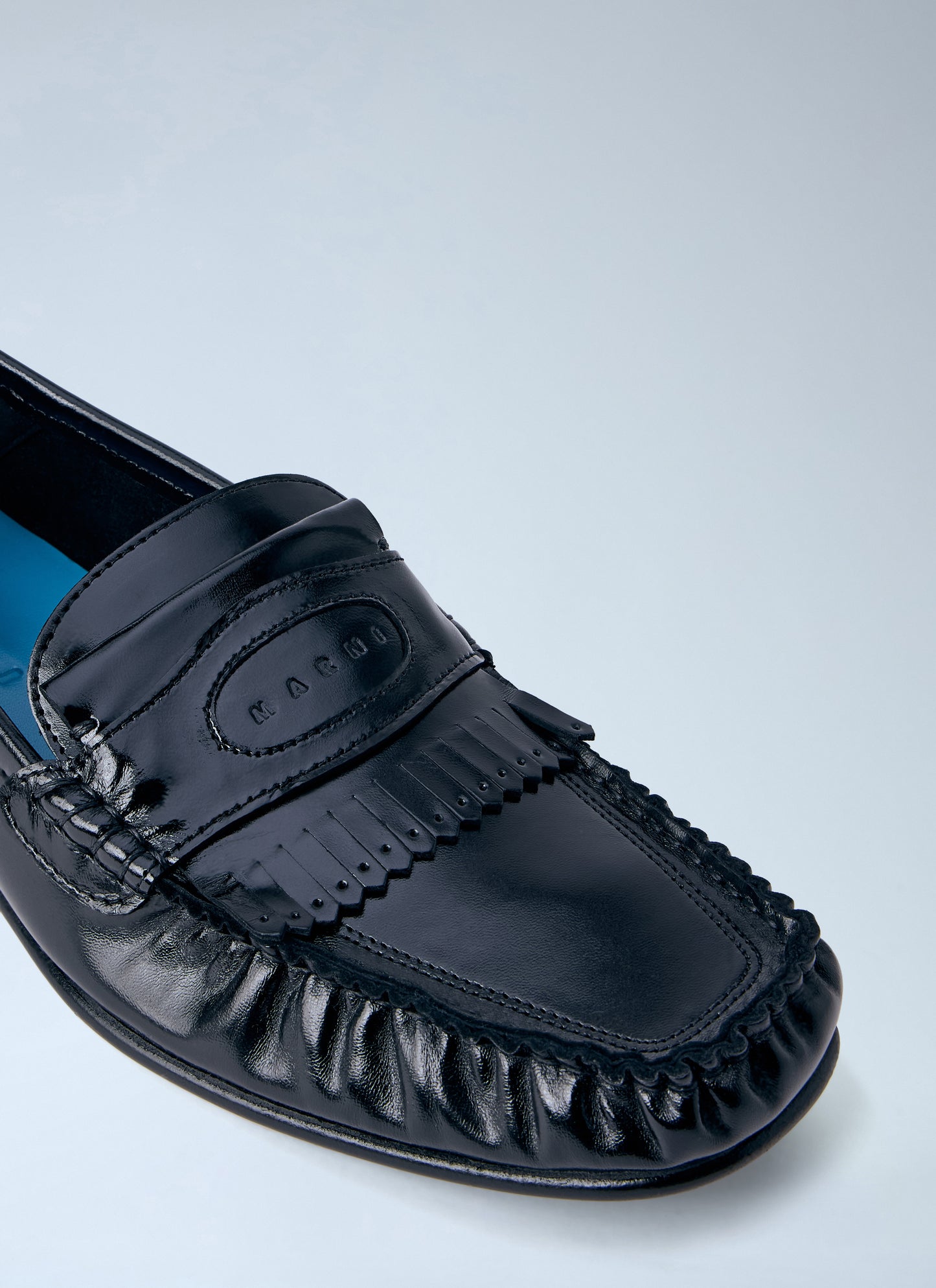 Marni Men Leather Penny Loafers MARNI