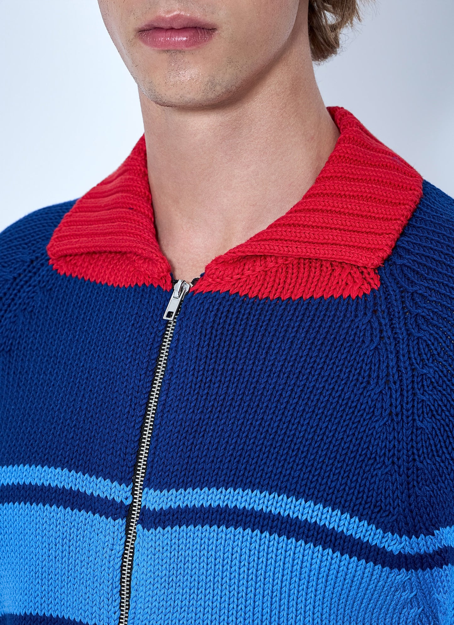 Marni Men Zip-Up Knit Cardigan MARNI