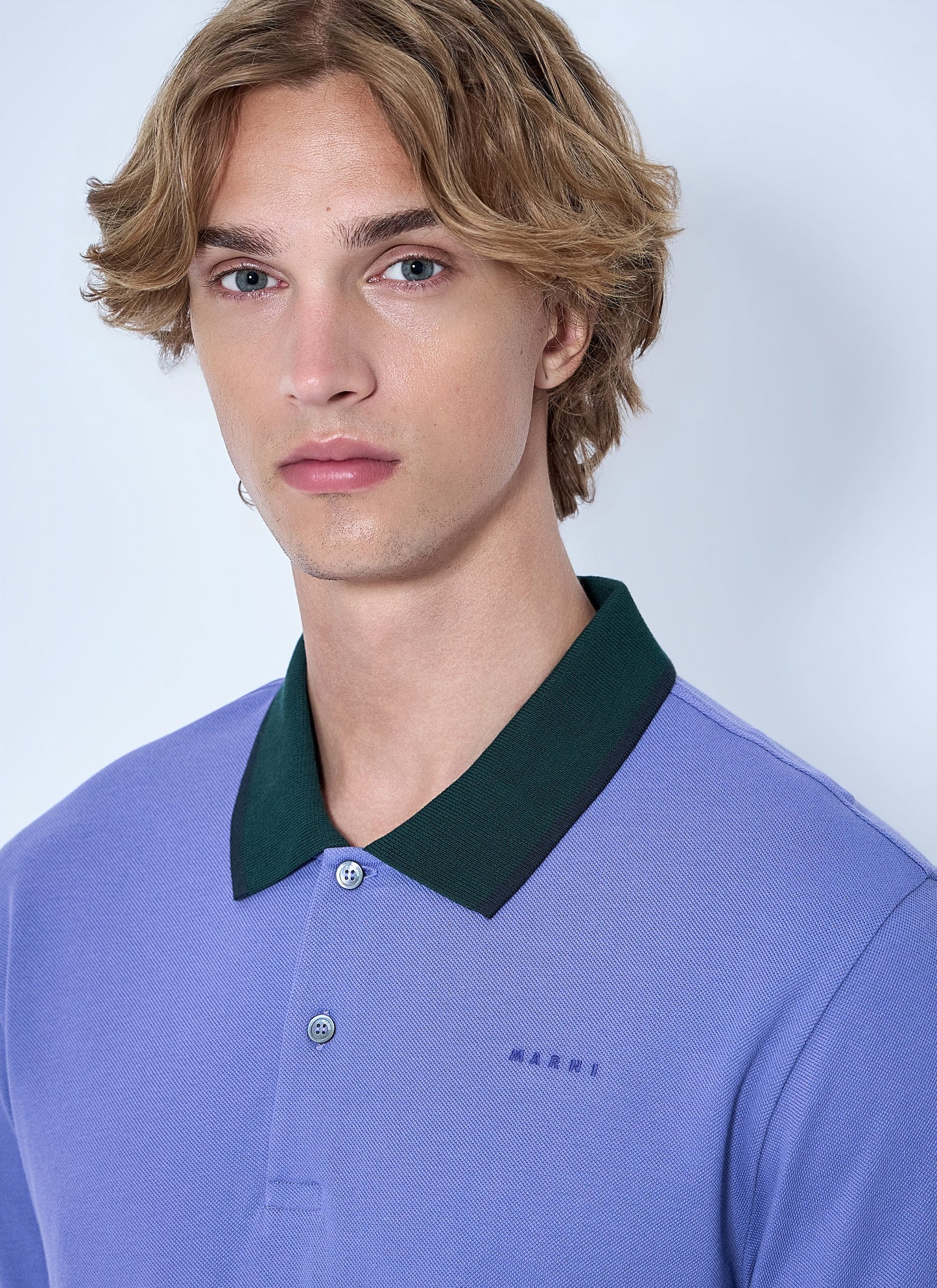 Marni Men Cotton Polo Shirt MARNI