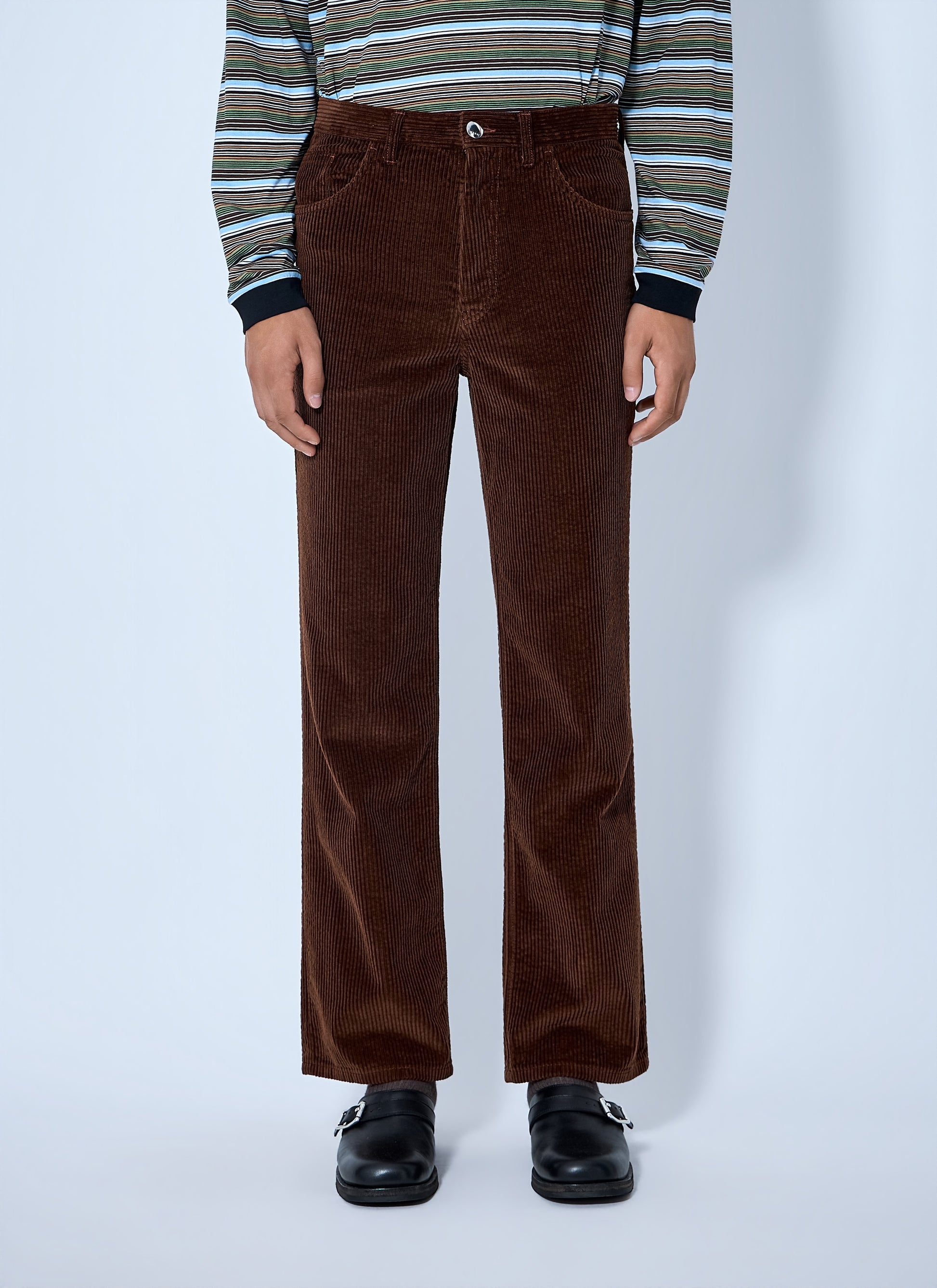 Marni Men Corduroy Straight-Leg Trousers MARNI