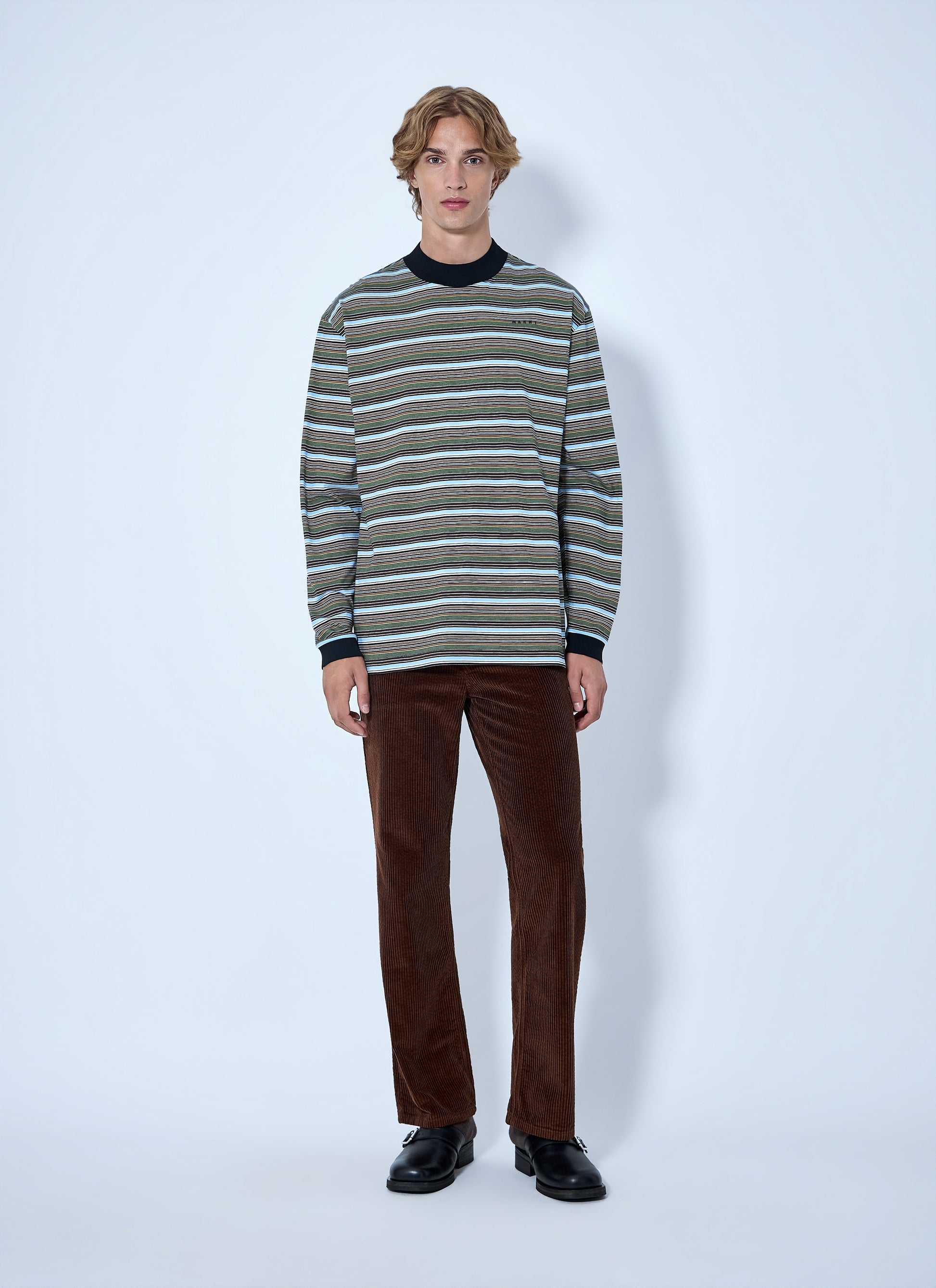 Marni Men Corduroy Straight-Leg Trousers MARNI