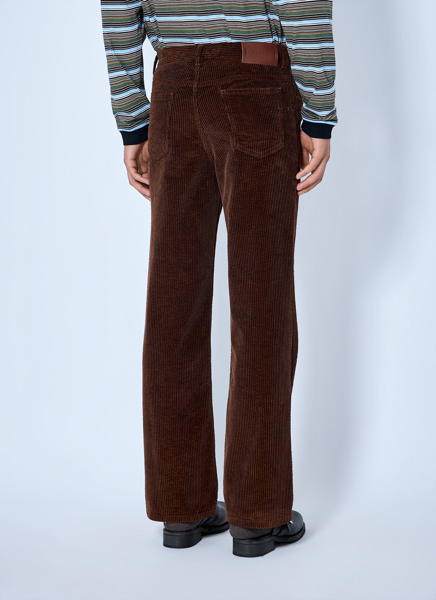 Marni Men Corduroy Straight-Leg Trousers MARNI