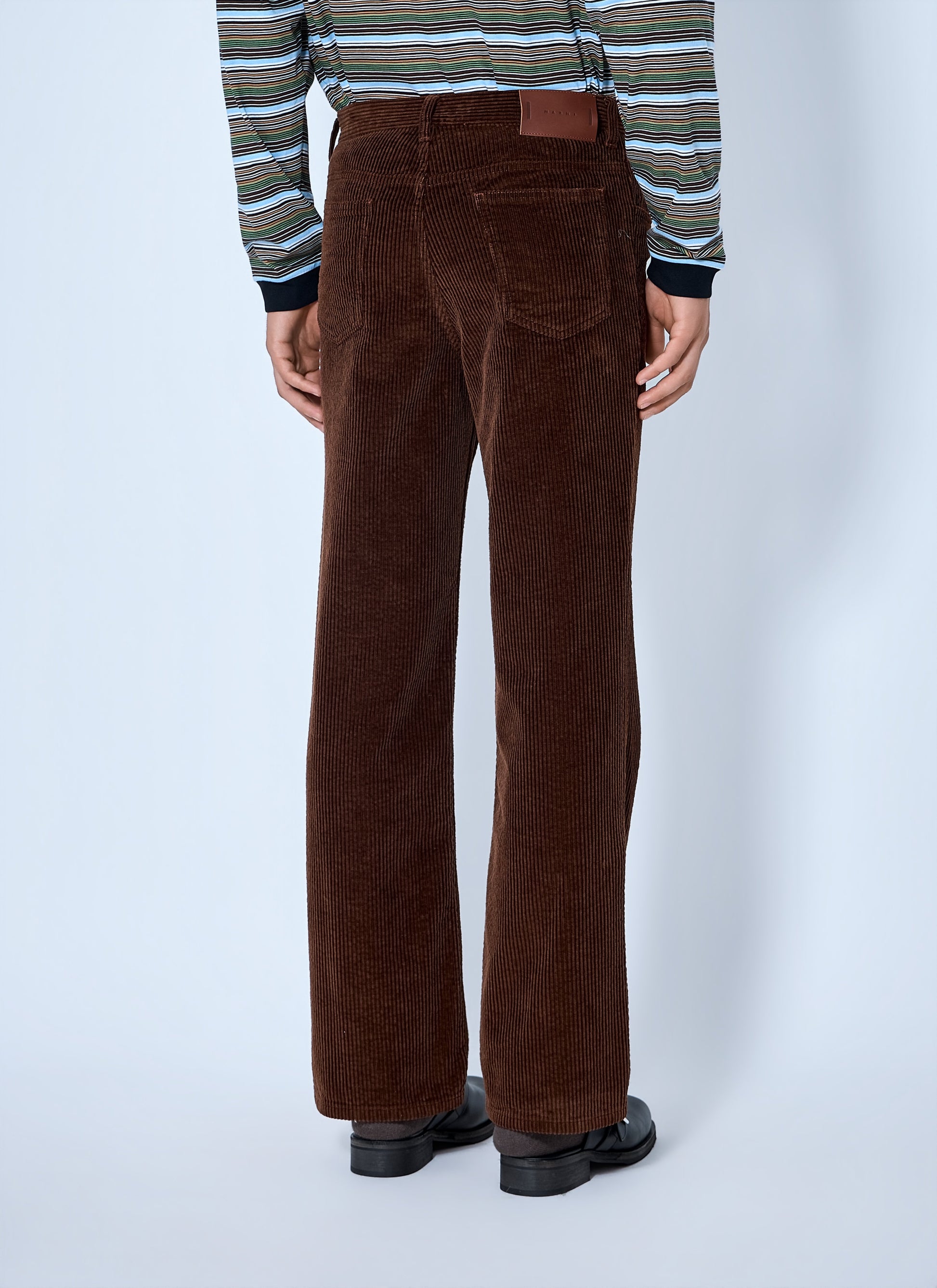 Marni Men Corduroy Straight-Leg Trousers MARNI