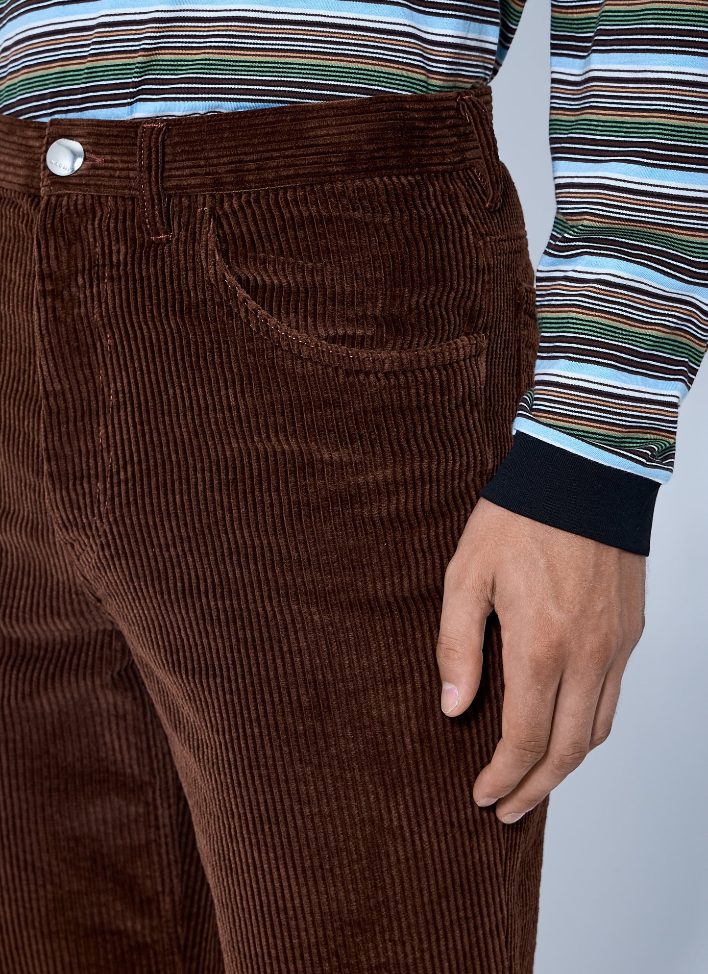 Marni Men Corduroy Straight-Leg Trousers MARNI