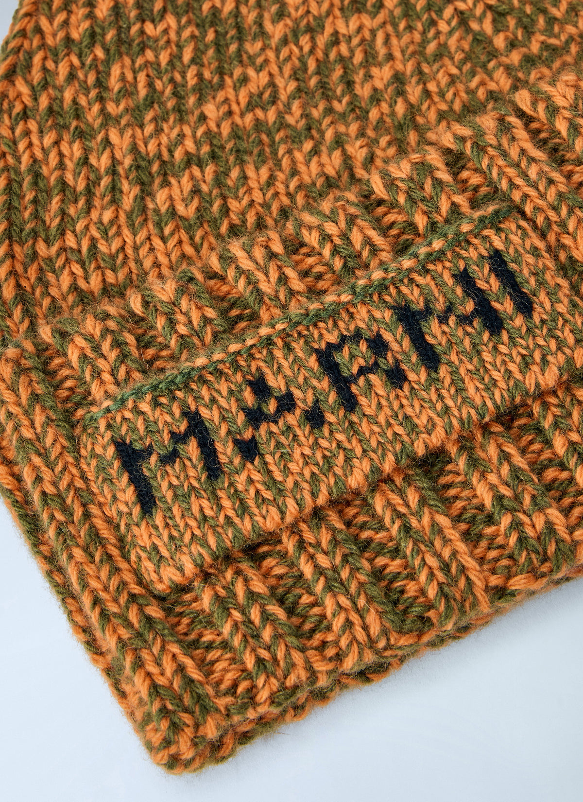 Marni Men Knitted Logo Beanie MARNI