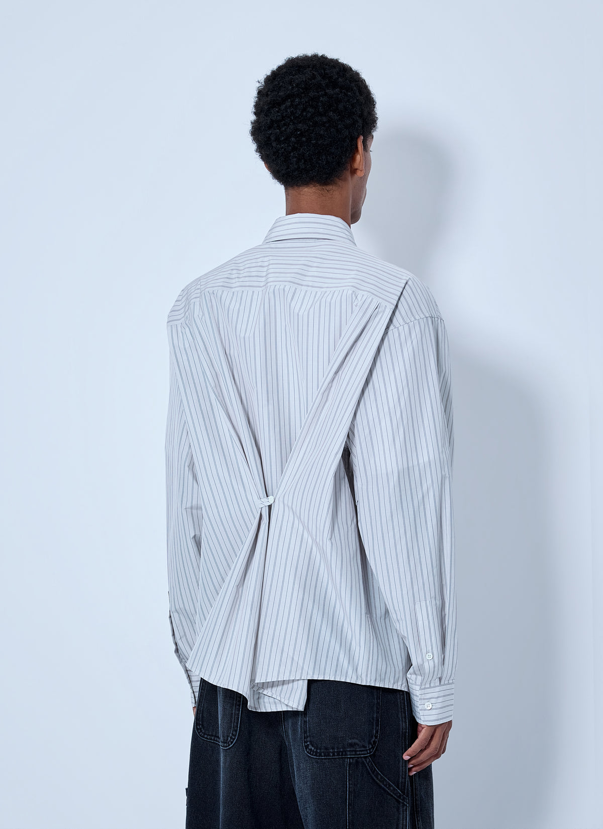 Marni Men Striped Cotton Poplin Shirt MARNI